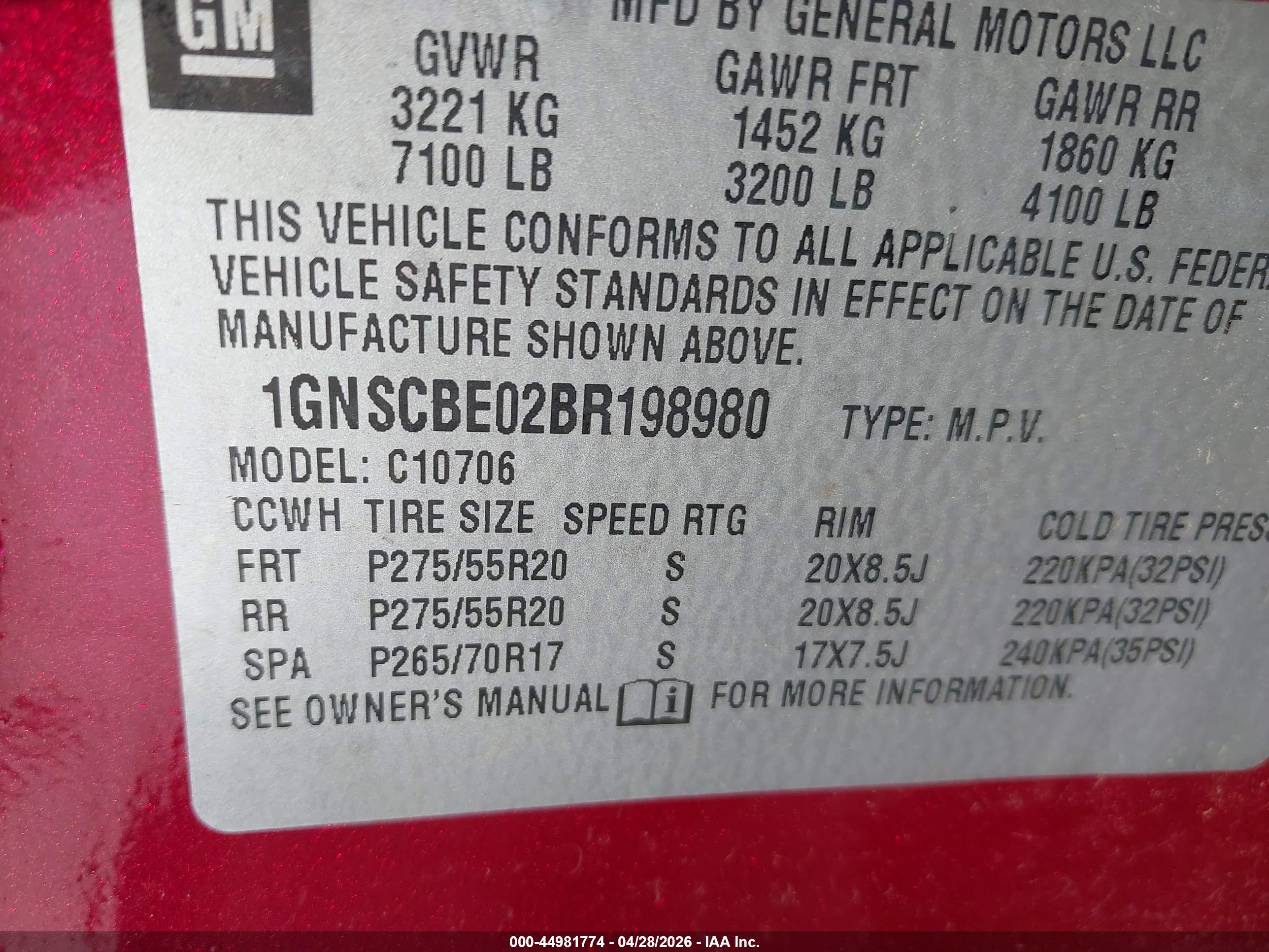 CHEVROLET TAHOE image 9