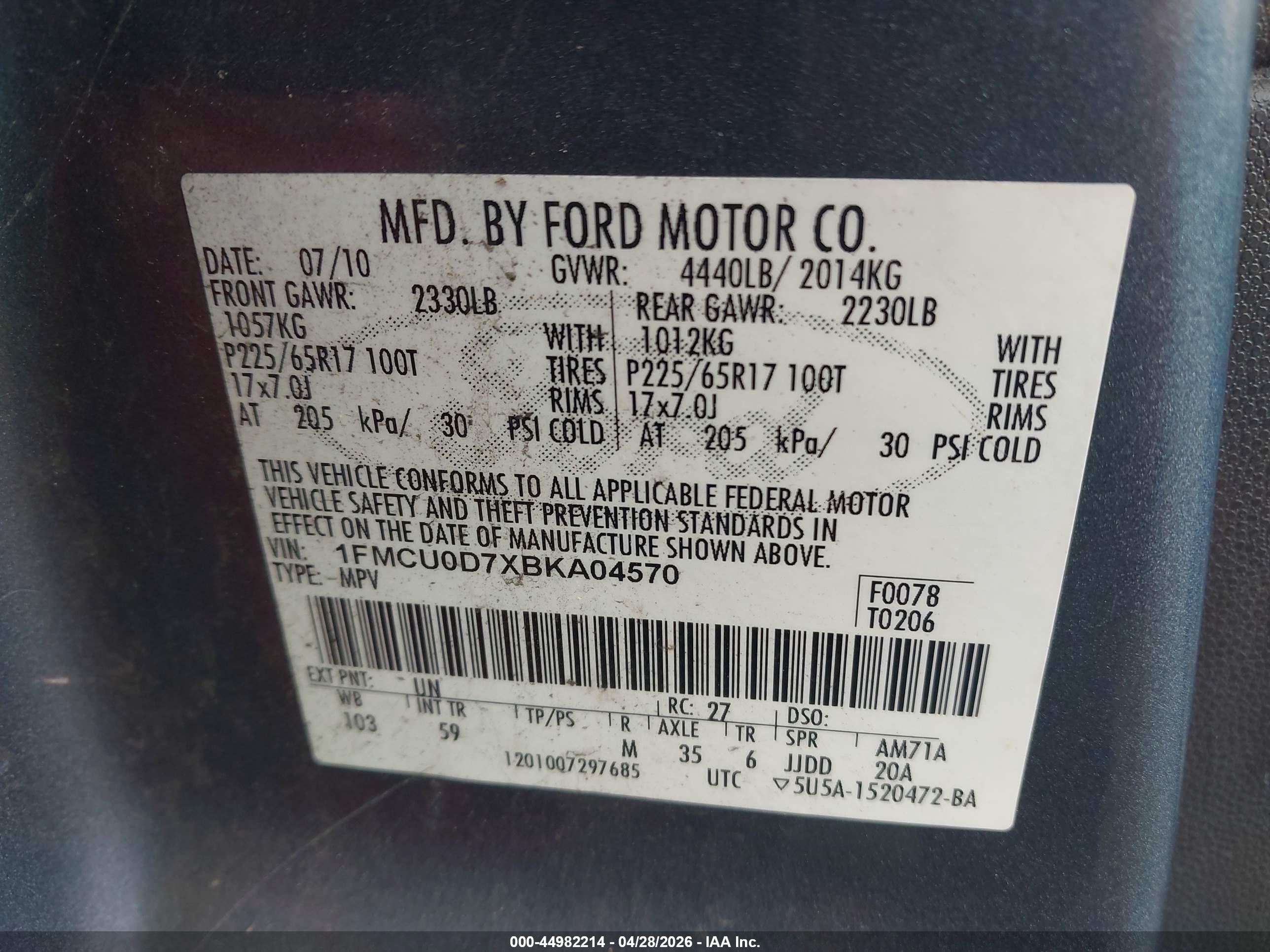 FORD ESCAPE image 9