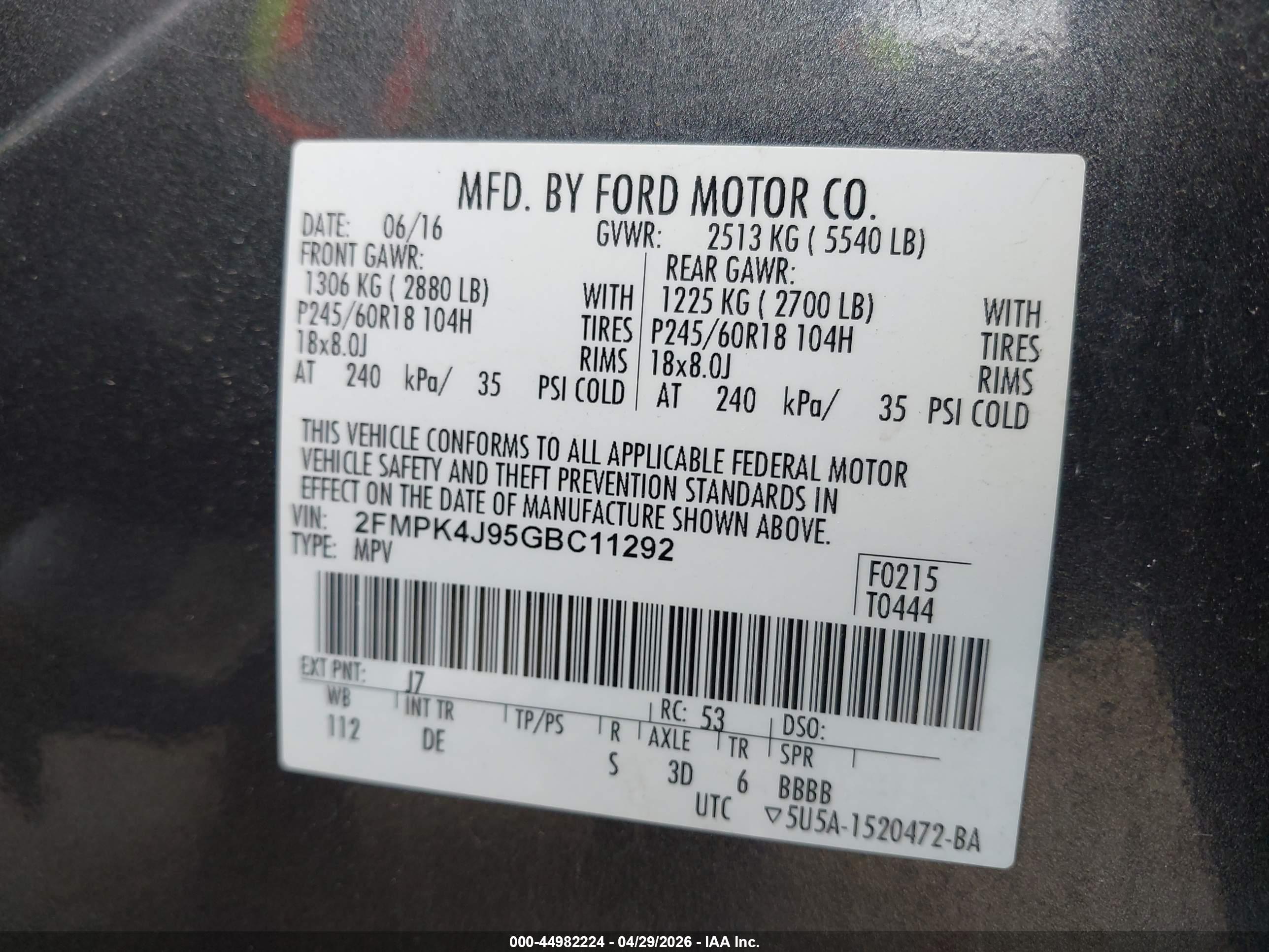 FORD EDGE image 9