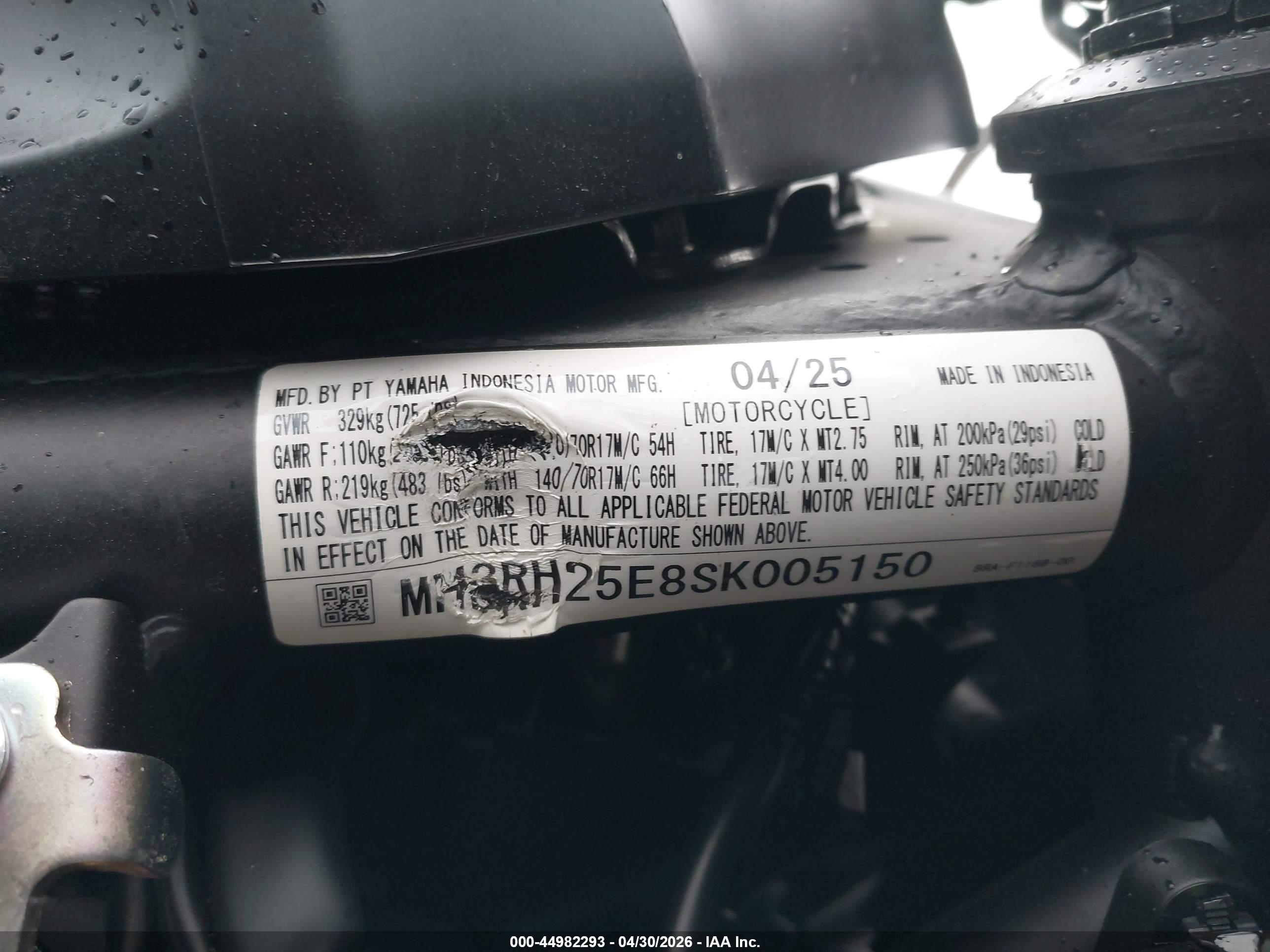 YAMAHA YFZ320 image 10