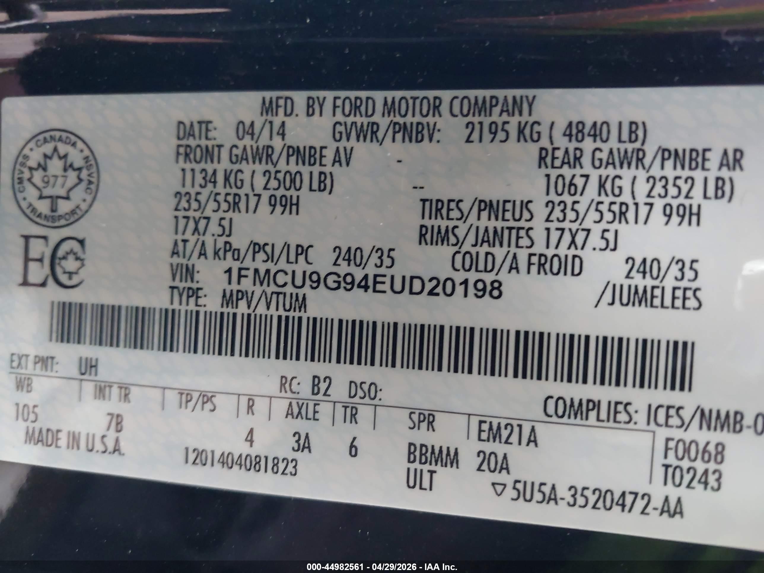 FORD ESCAPE image 9