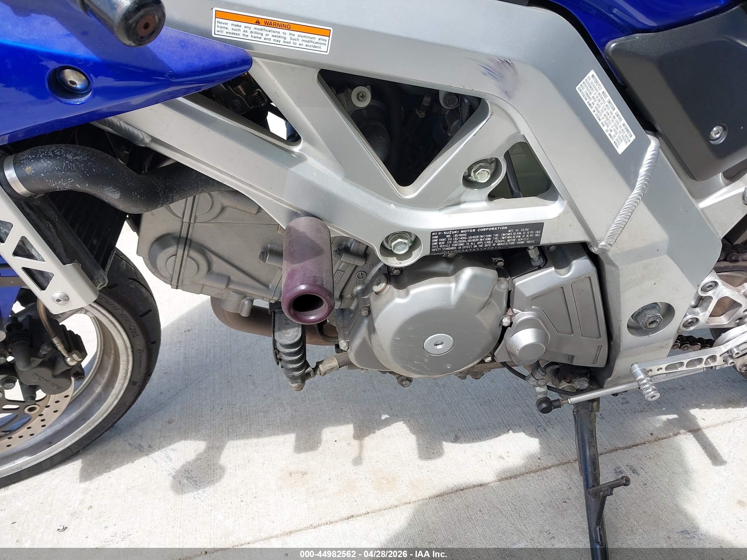 SUZUKI SV650 image 9