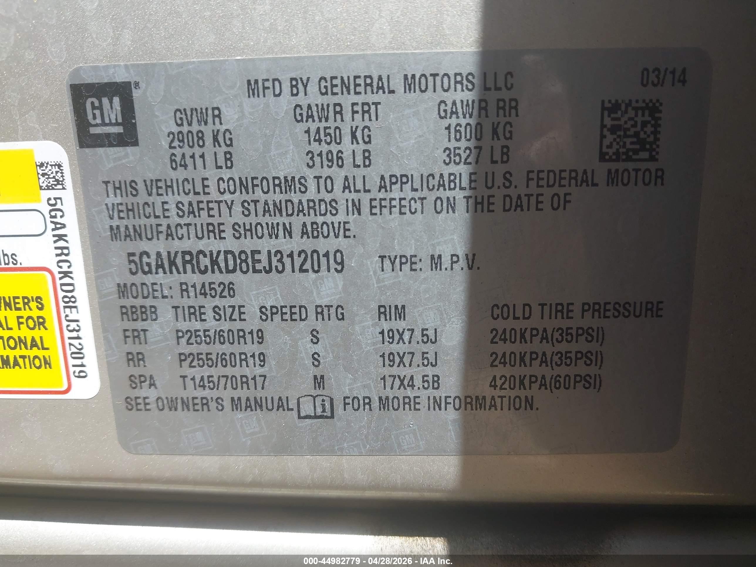 BUICK ENCLAVE image 9