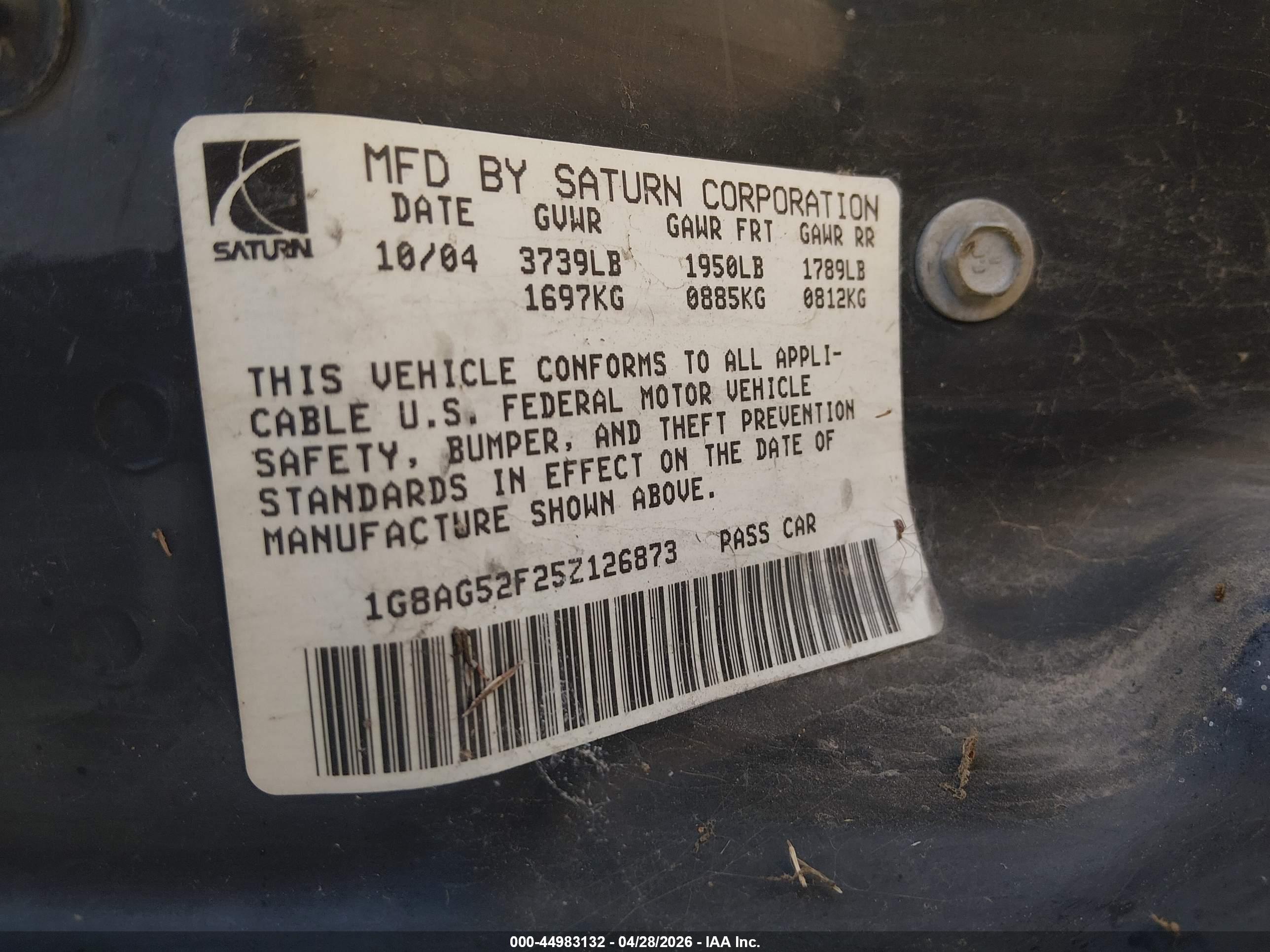 SATURN ION image 9