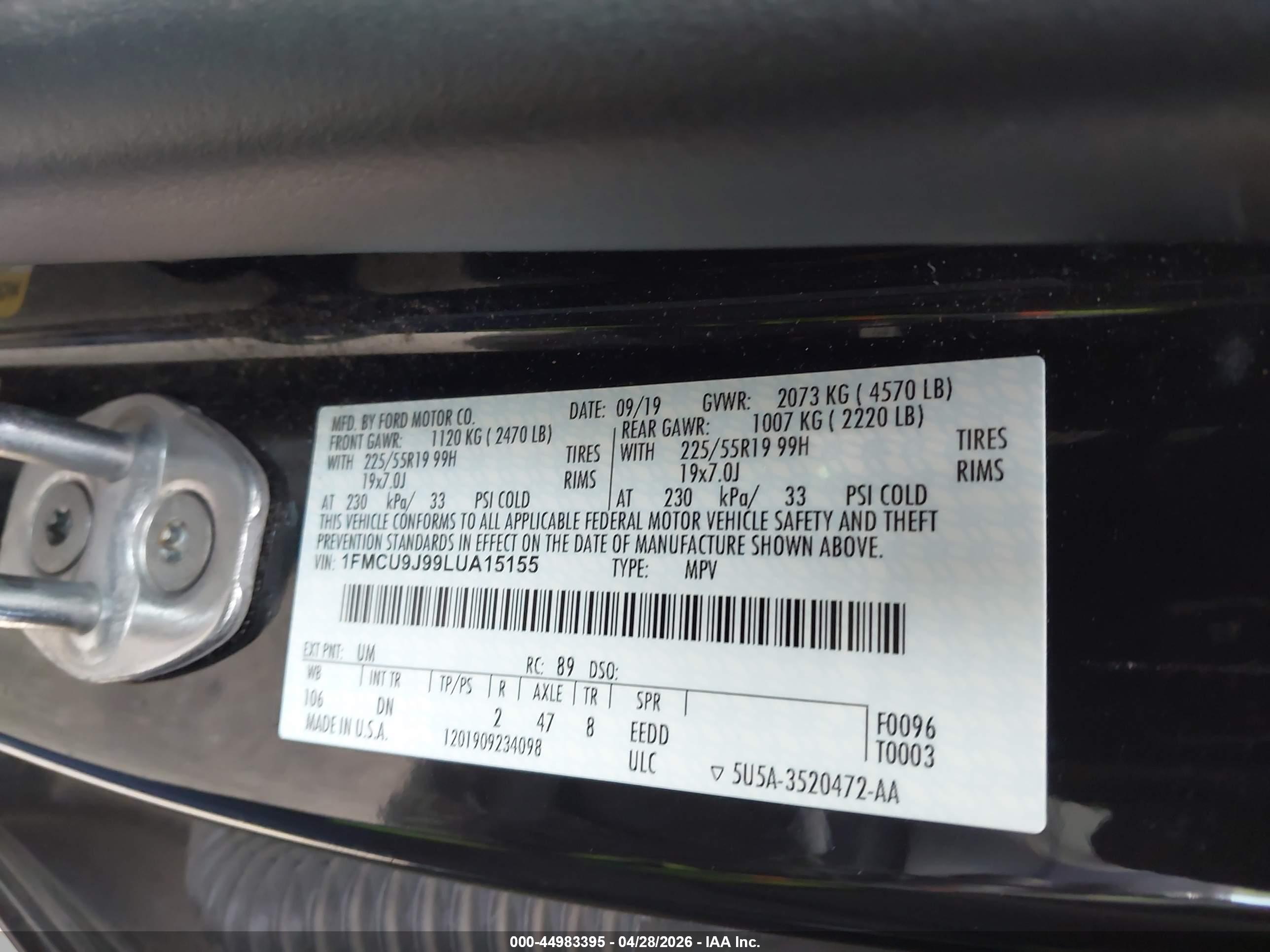 FORD ESCAPE image 9