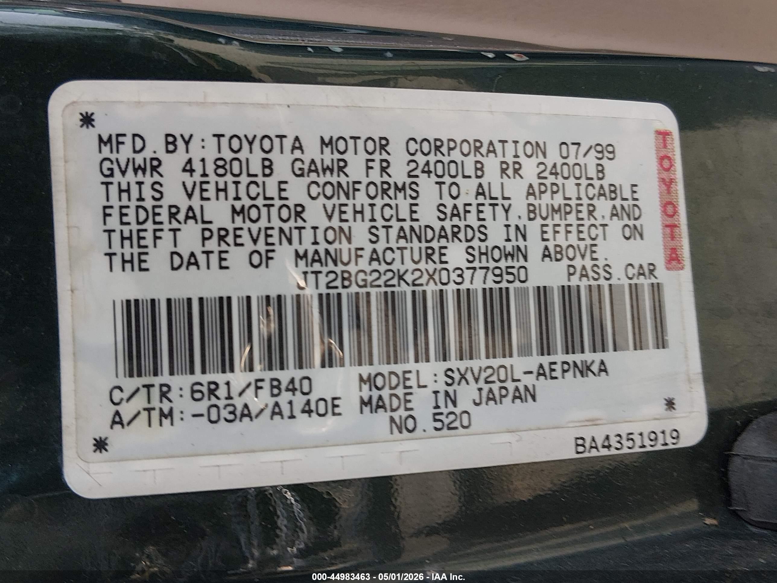 TOYOTA CAMRY image 9