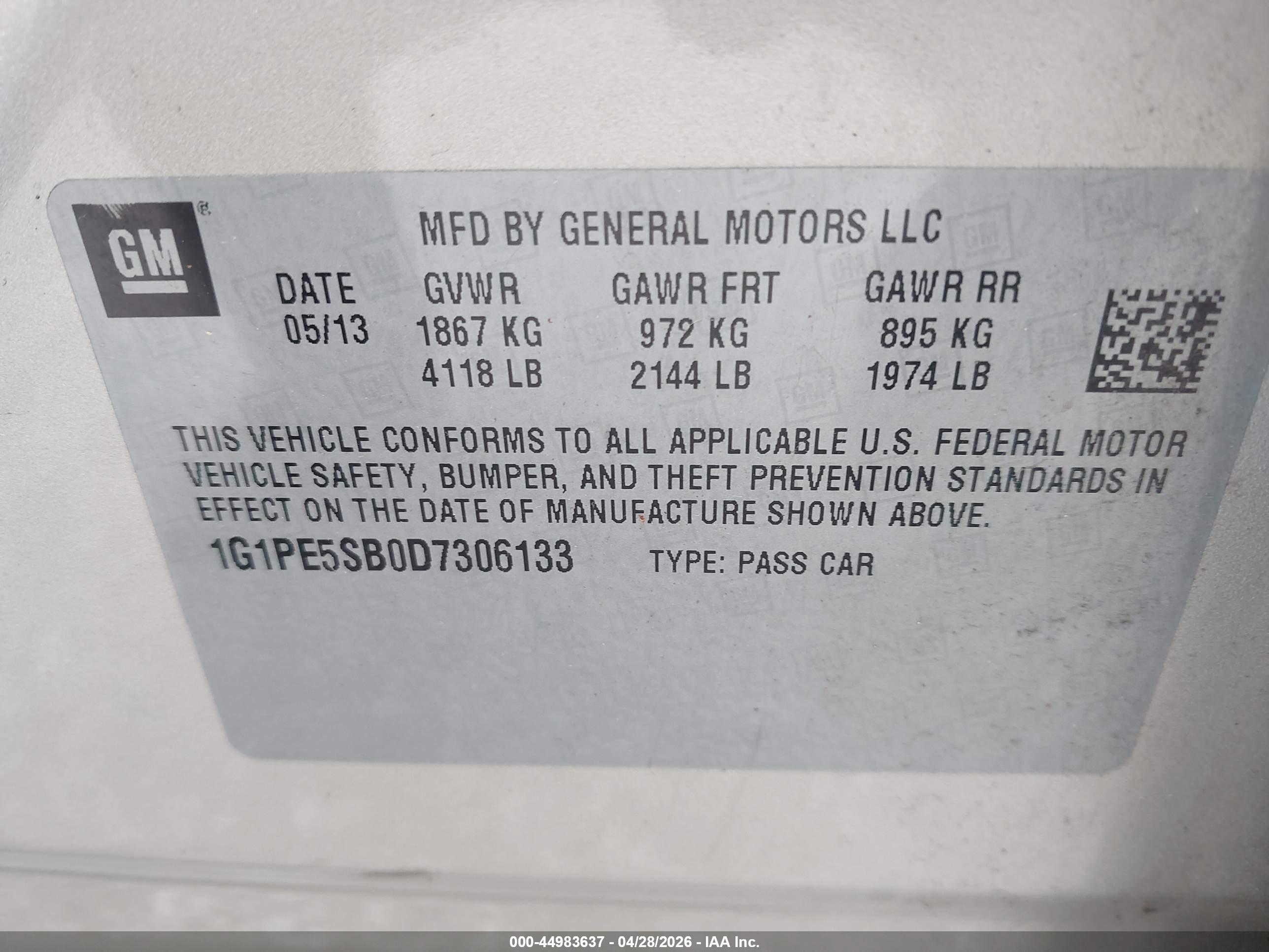 CHEVROLET CRUZE image 9