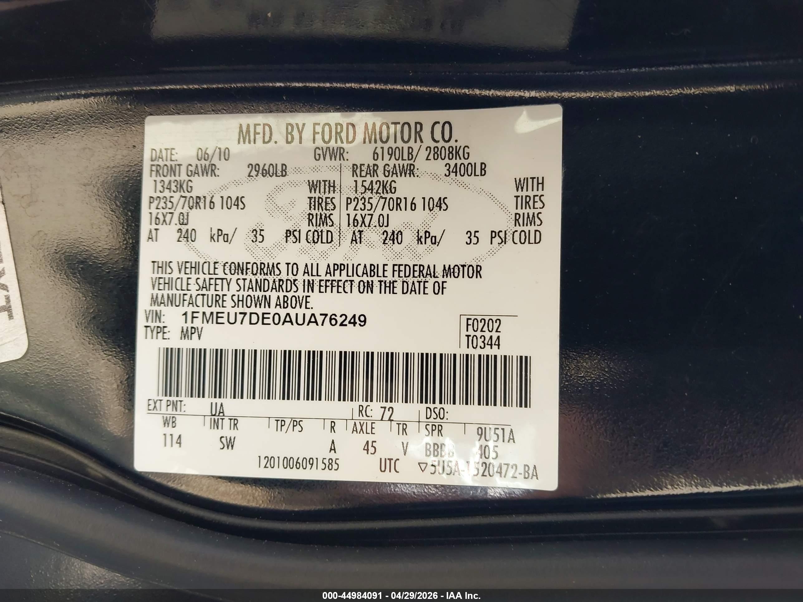 FORD EXPLORER image 9