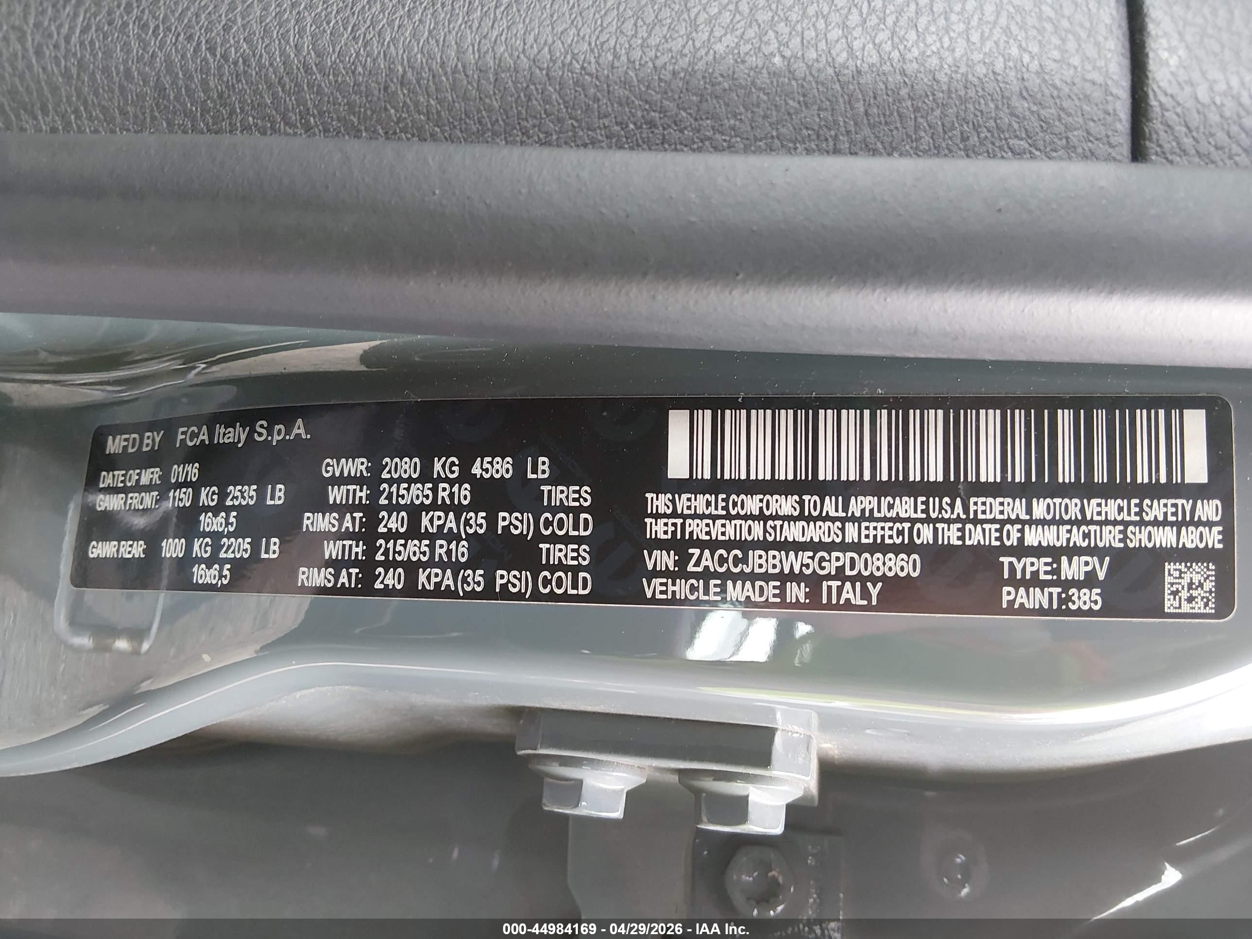 JEEP RENEGADE image 9