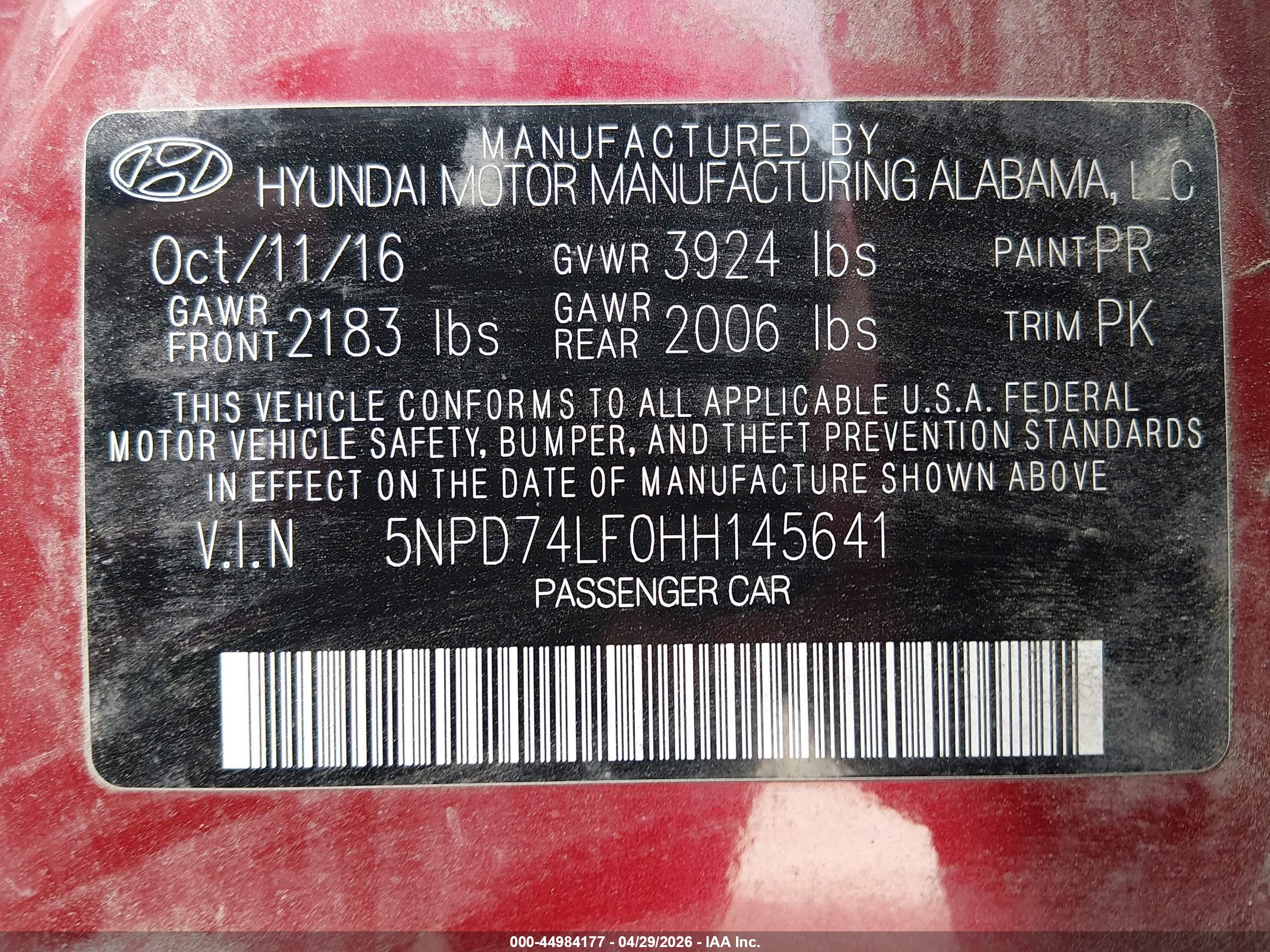 HYUNDAI ELANTRA image 9