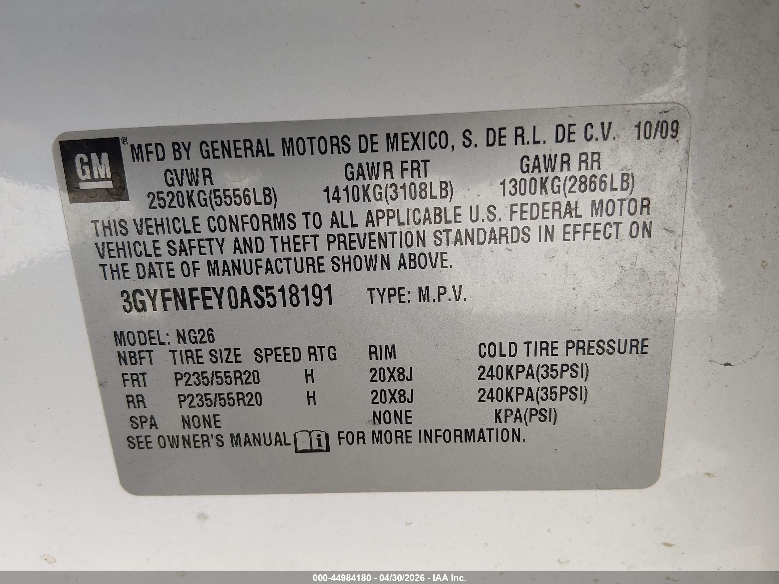 CADILLAC SRX image 9