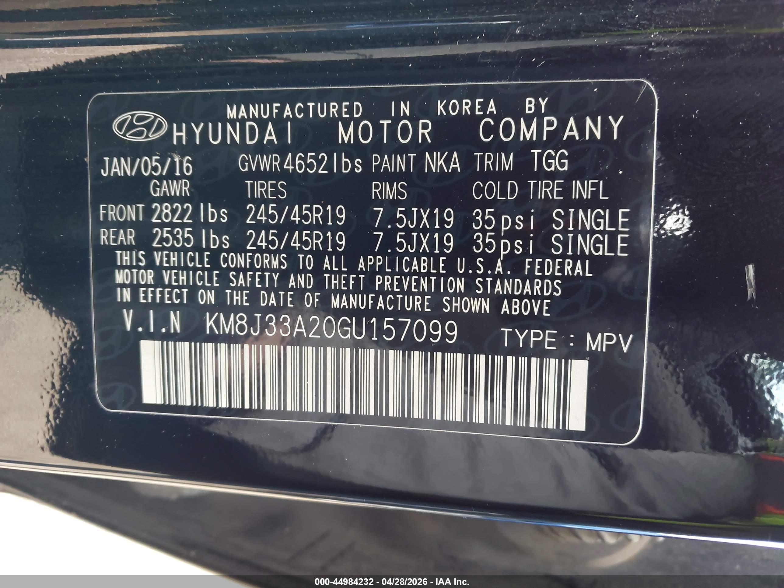 HYUNDAI TUCSON image 9