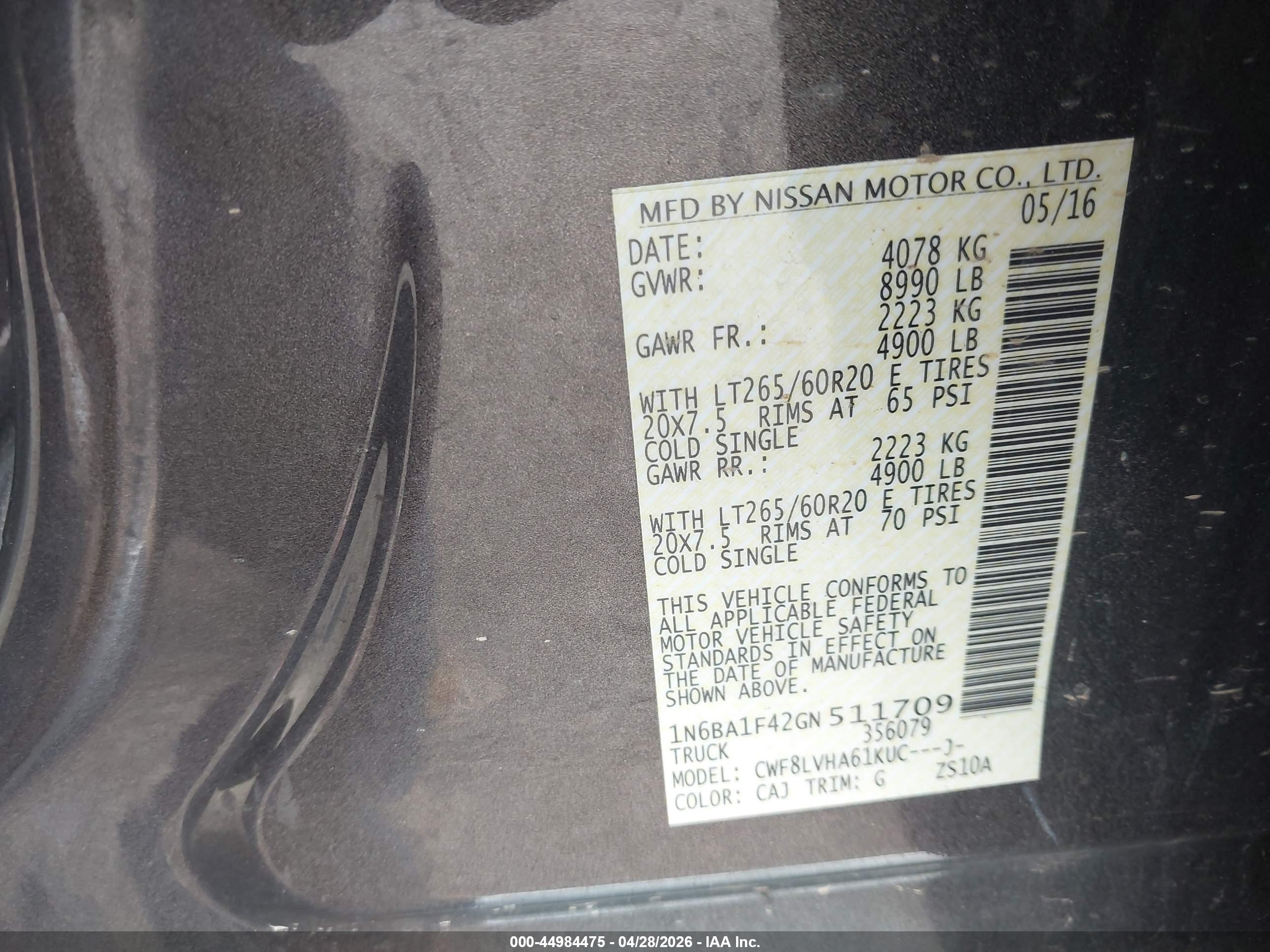 NISSAN TITAN image 9