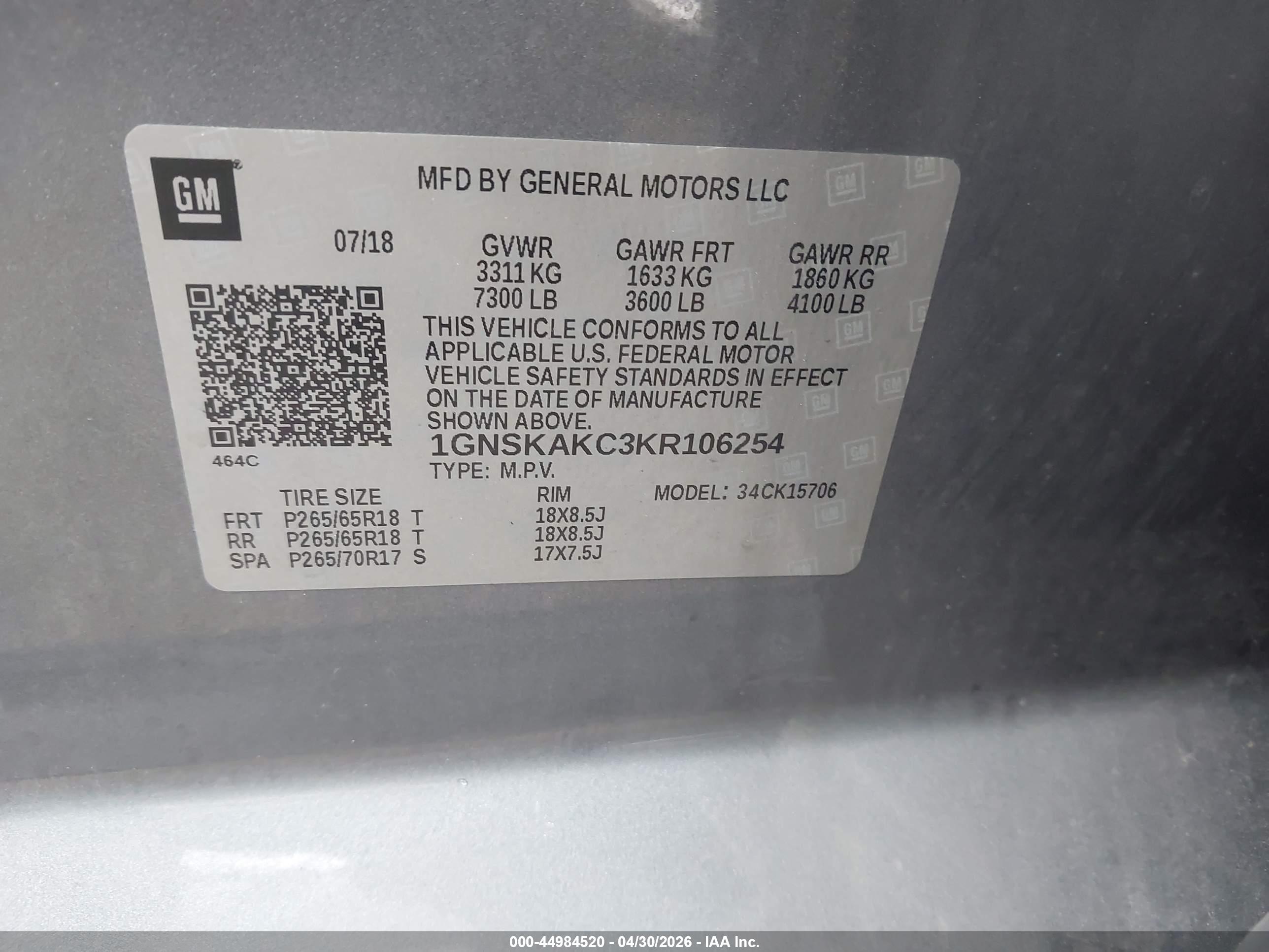 CHEVROLET TAHOE image 9