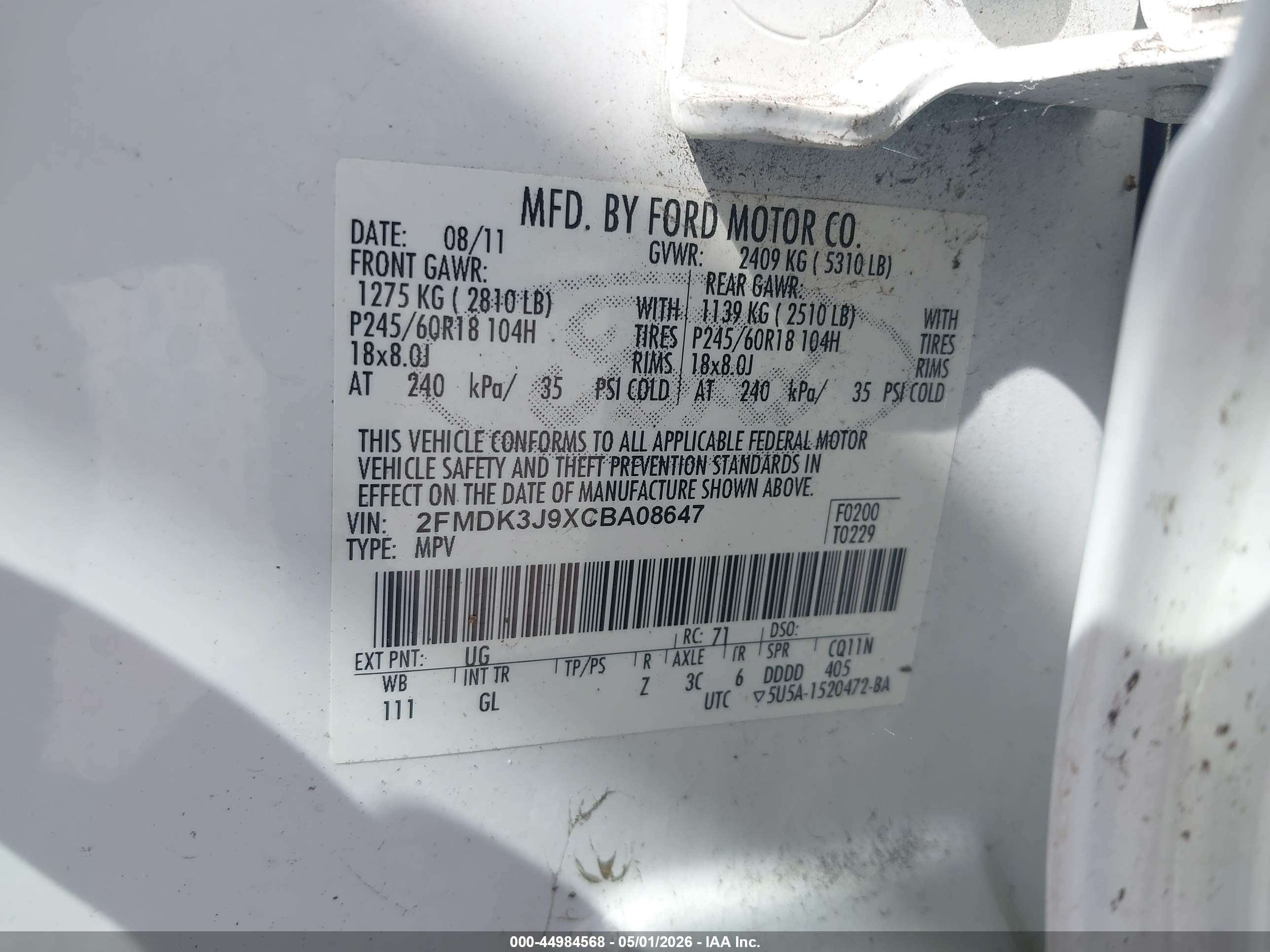 FORD EDGE image 9