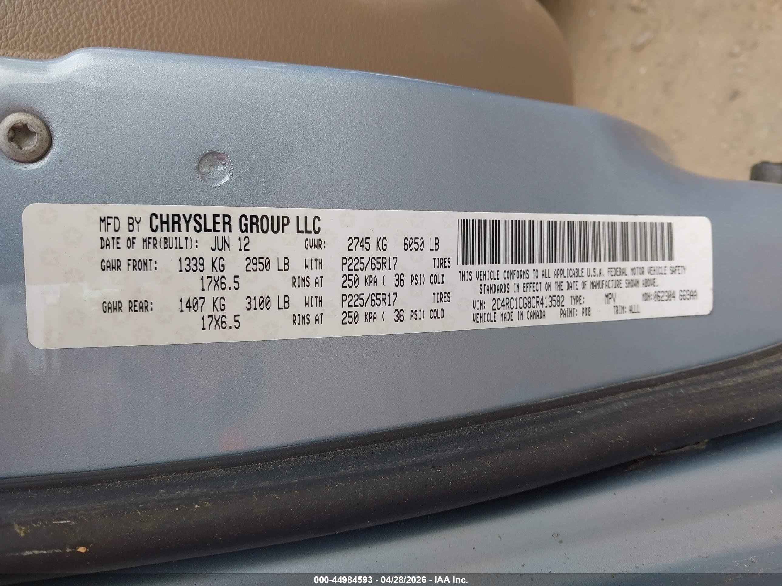 CHRYSLER TOWN image 9