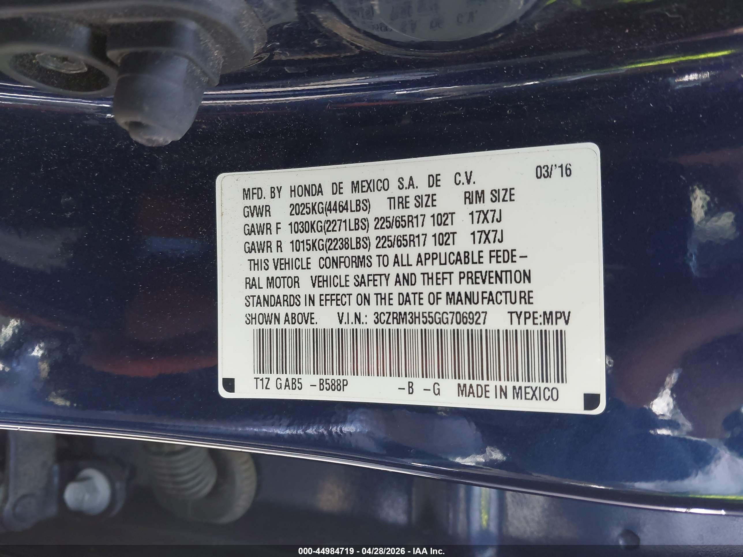 HONDA CR-V image 9