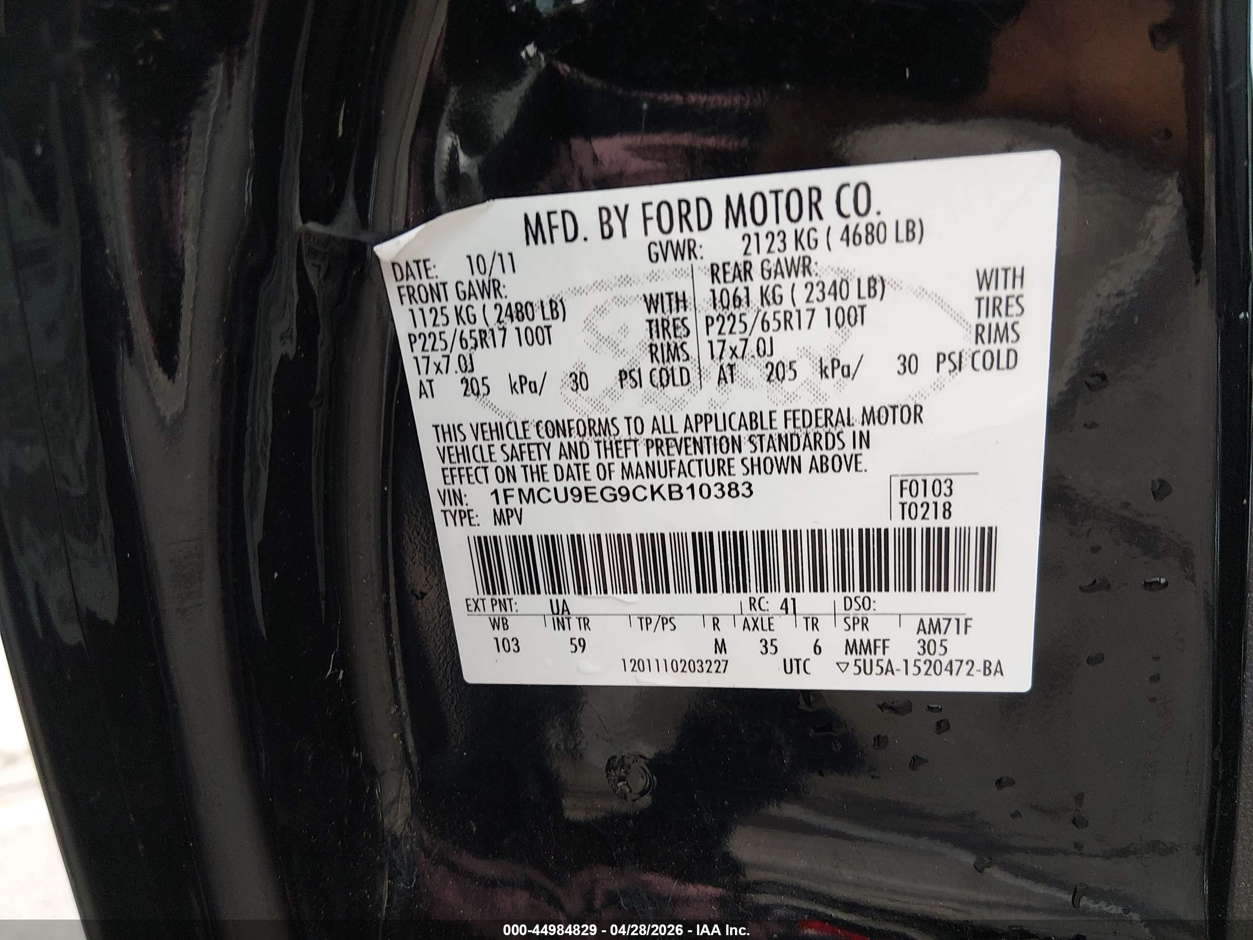 FORD ESCAPE image 9