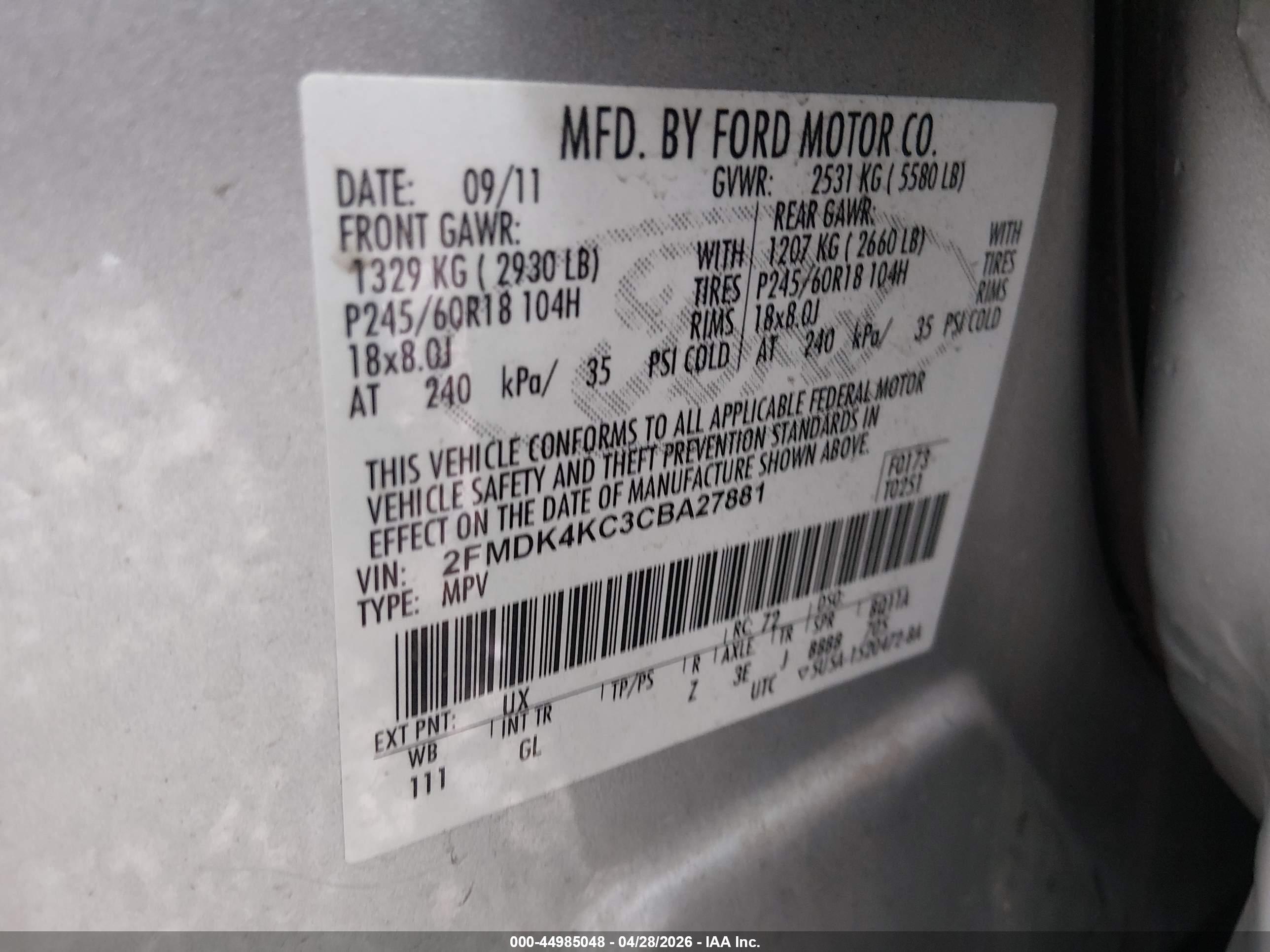 FORD EDGE image 9