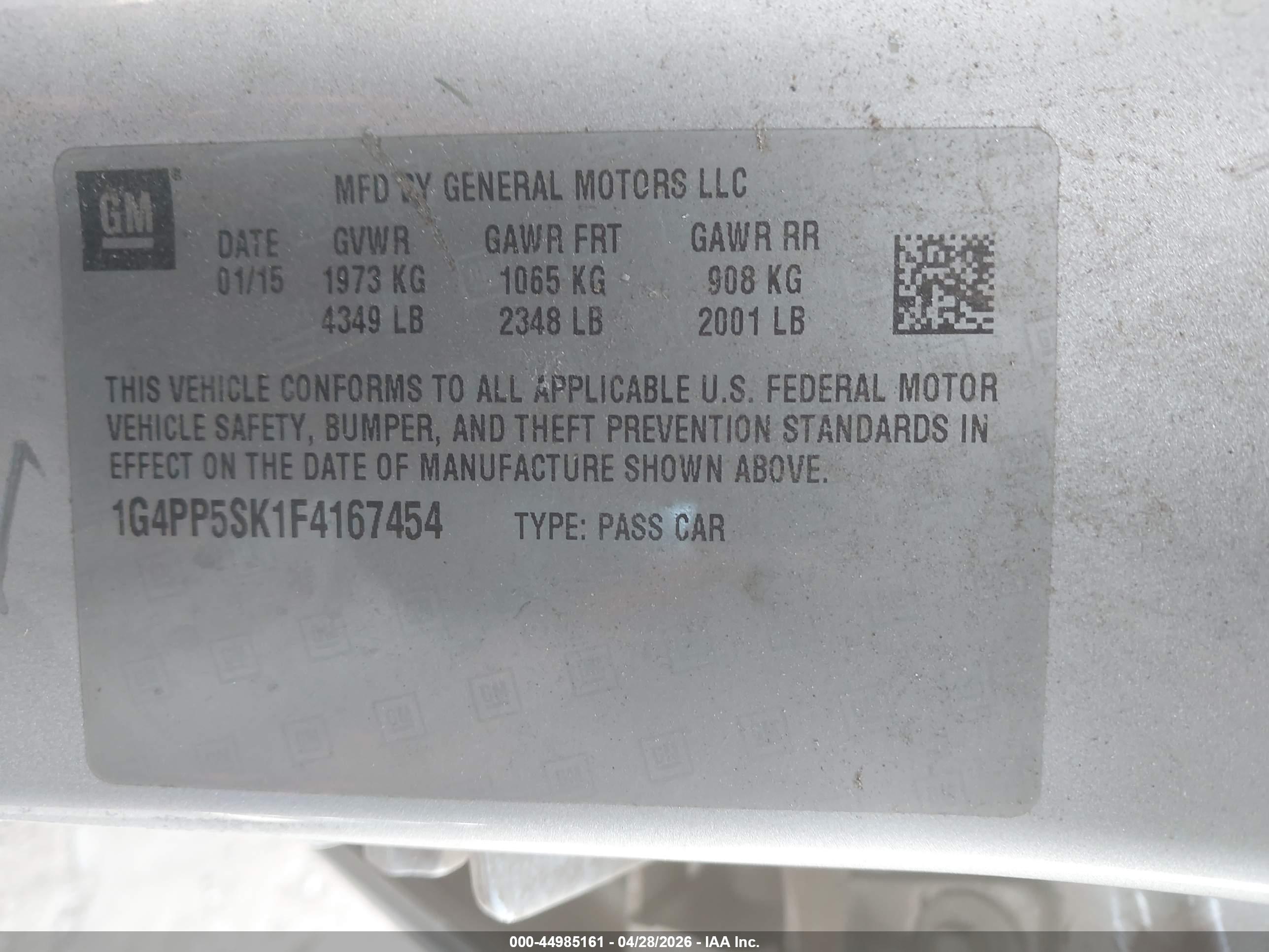 BUICK VERANO image 9