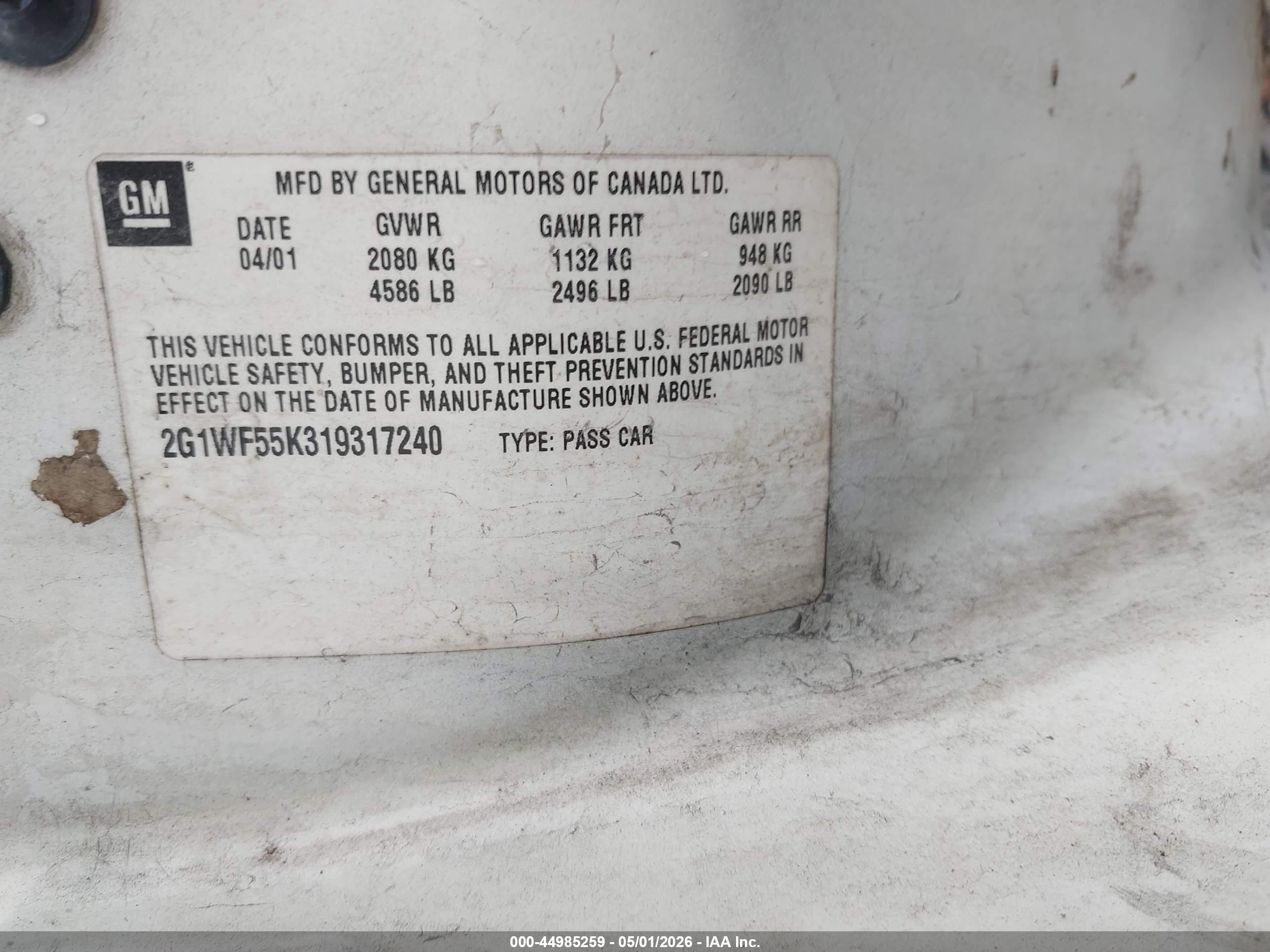 CHEVROLET IMPALA image 9