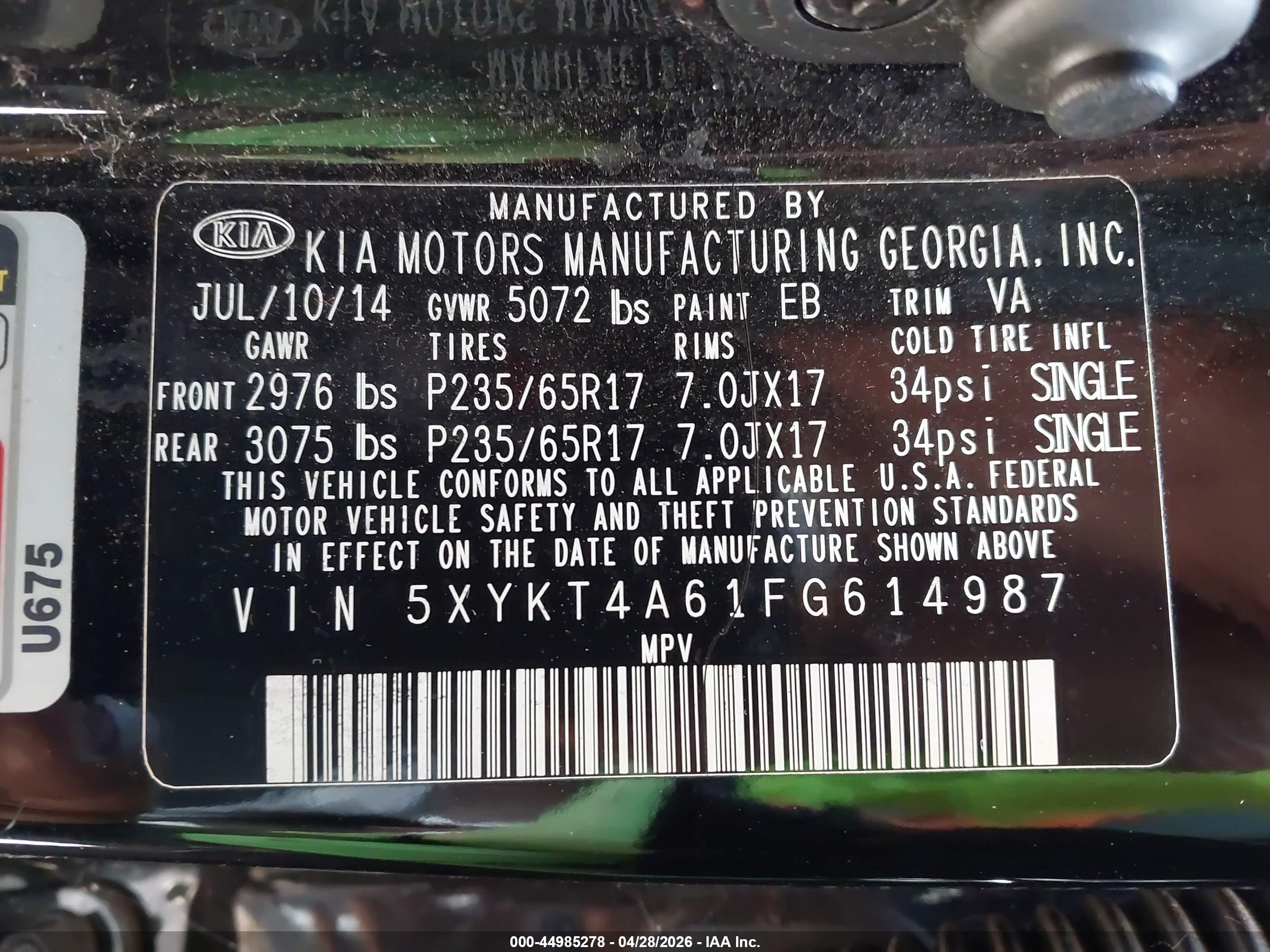 KIA SORENTO image 9