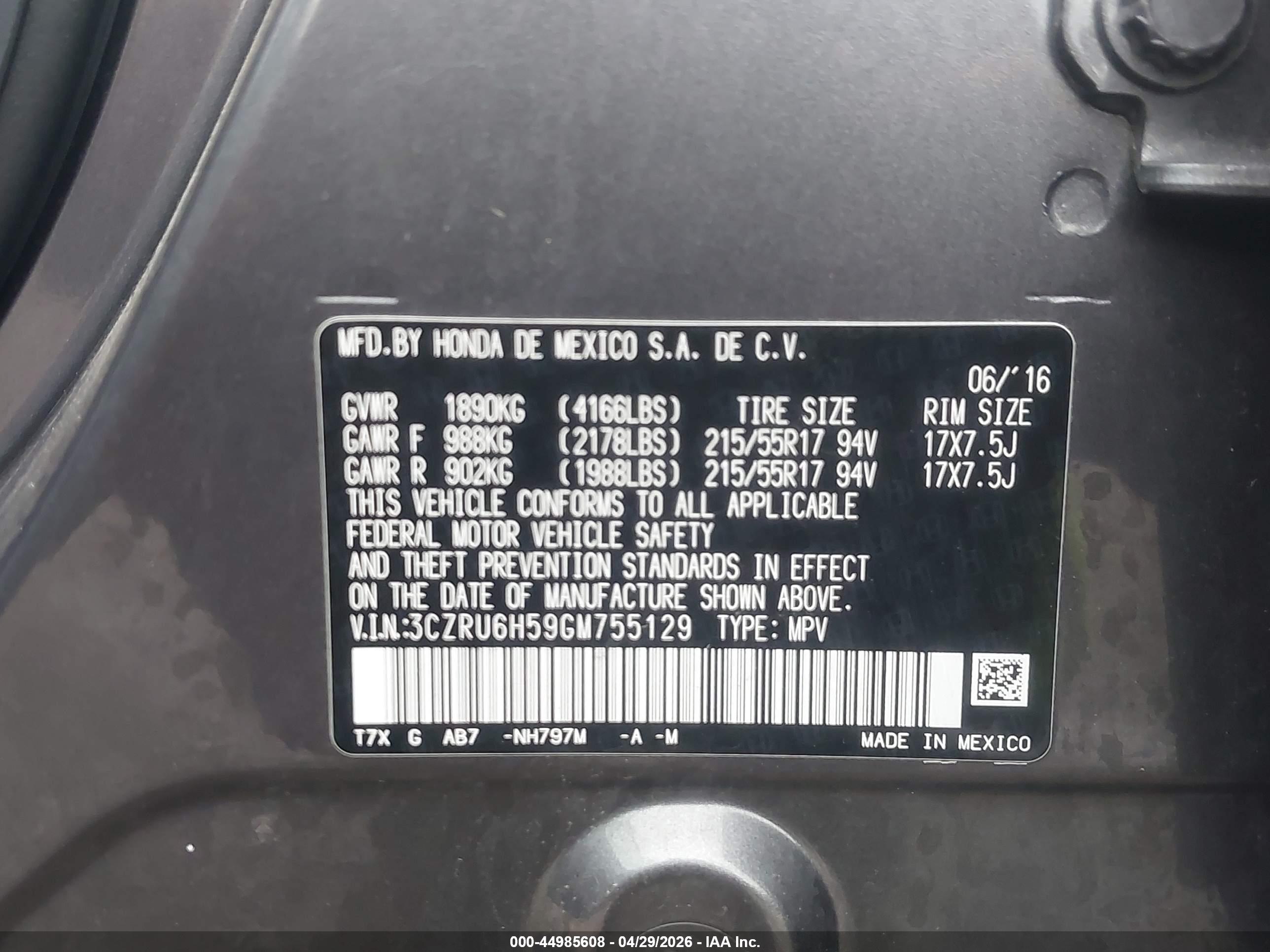 HONDA HR-V image 9