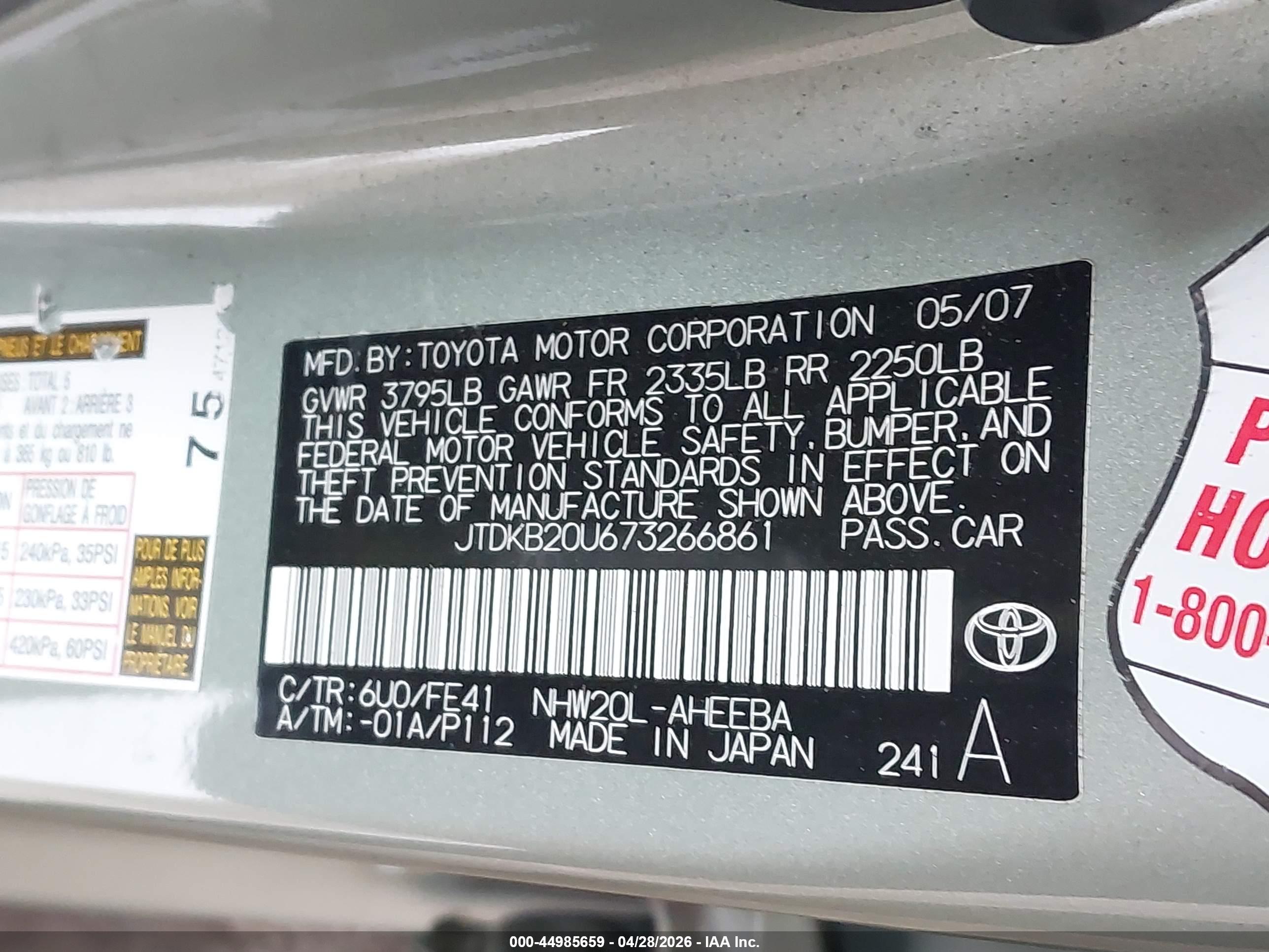 TOYOTA PRIUS image 9