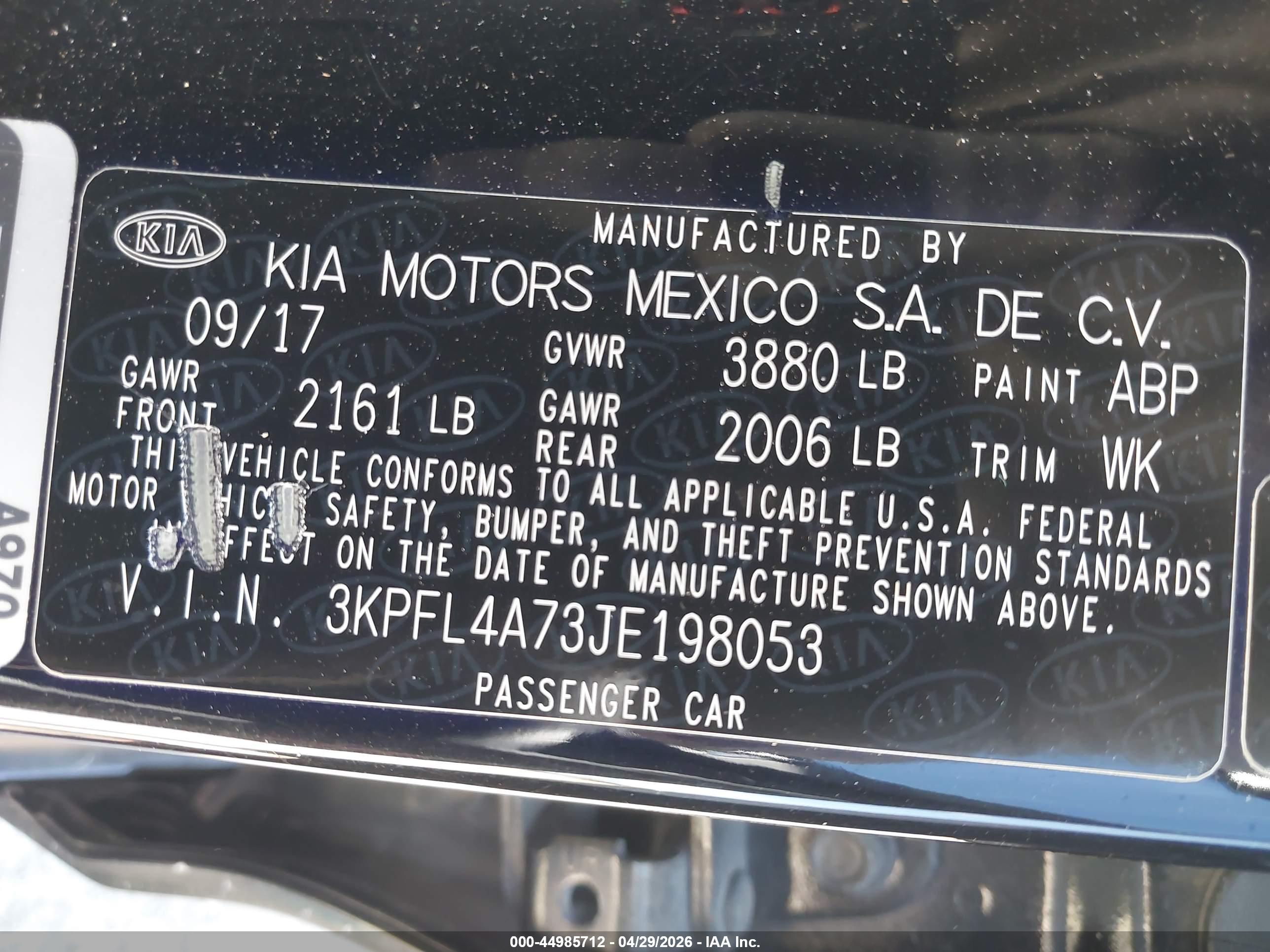 KIA FORTE image 9