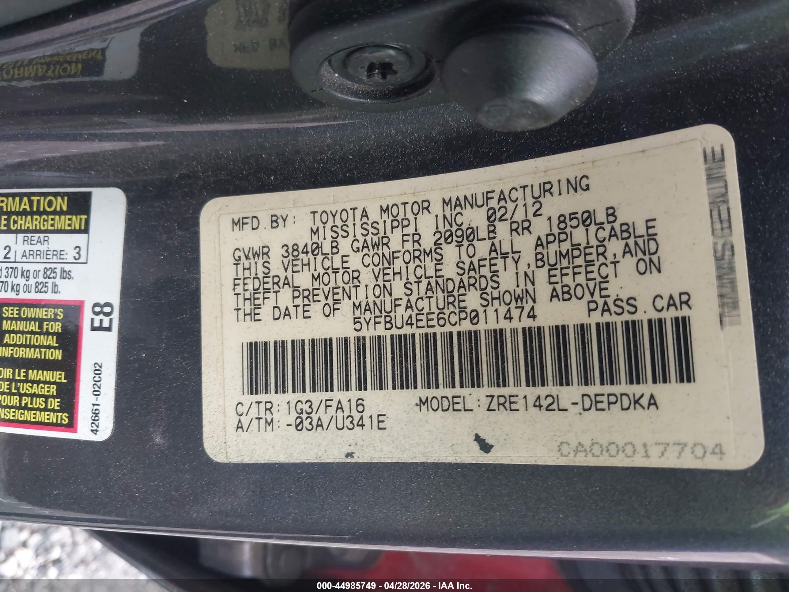 TOYOTA COROLLA image 9
