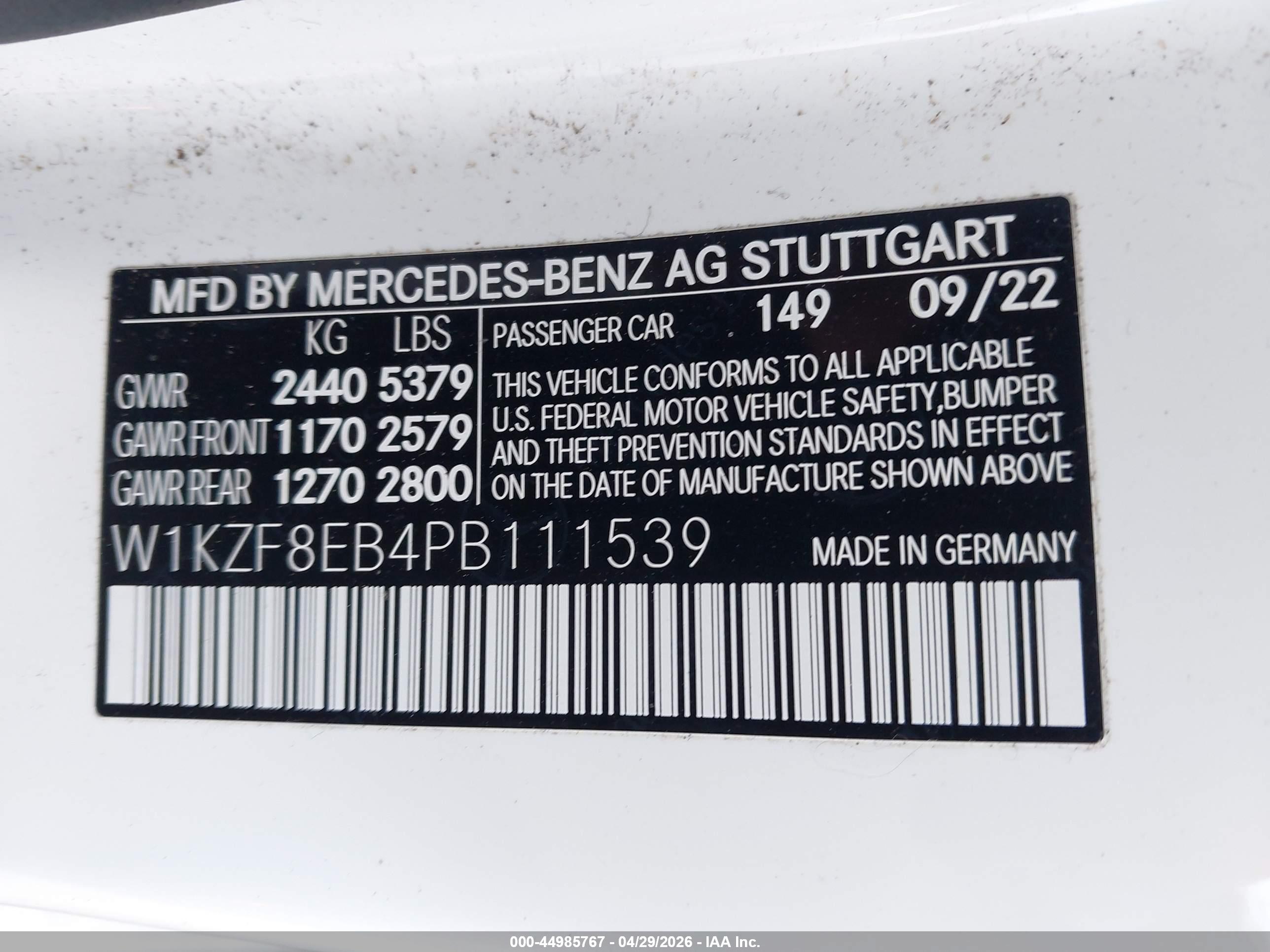 MERCEDES-BENZ E image 9
