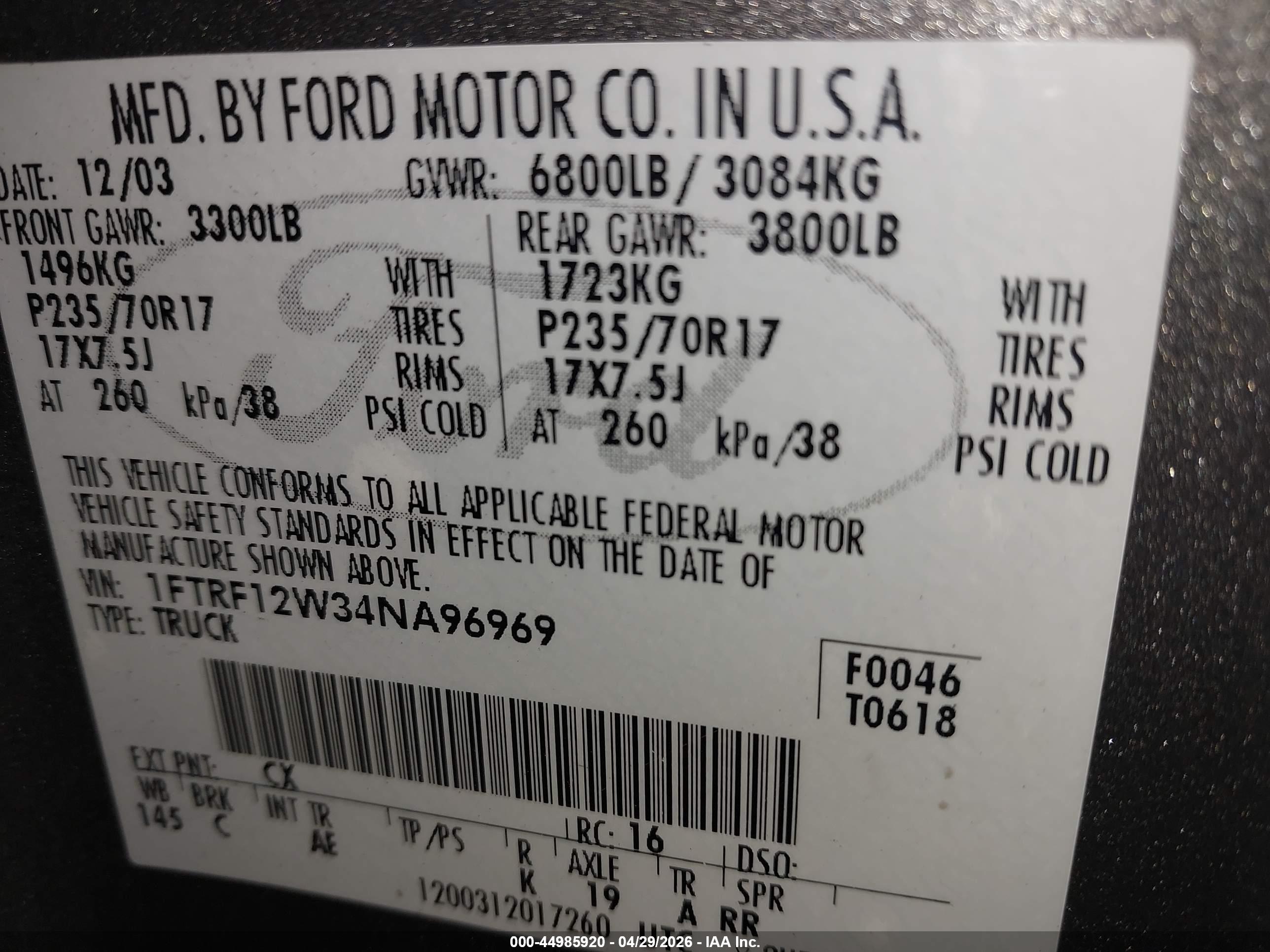 FORD F-150 image 9