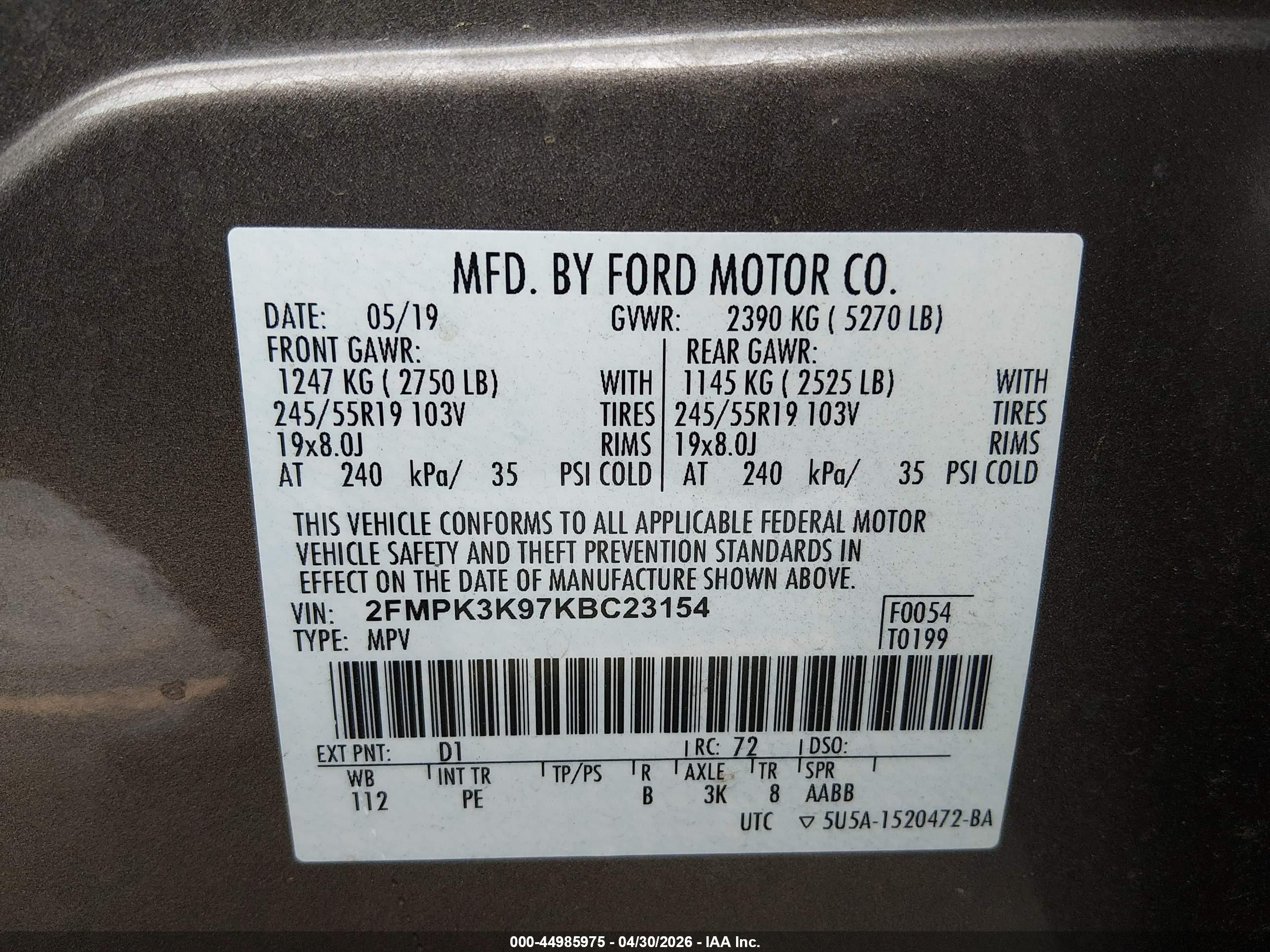 FORD EDGE image 9