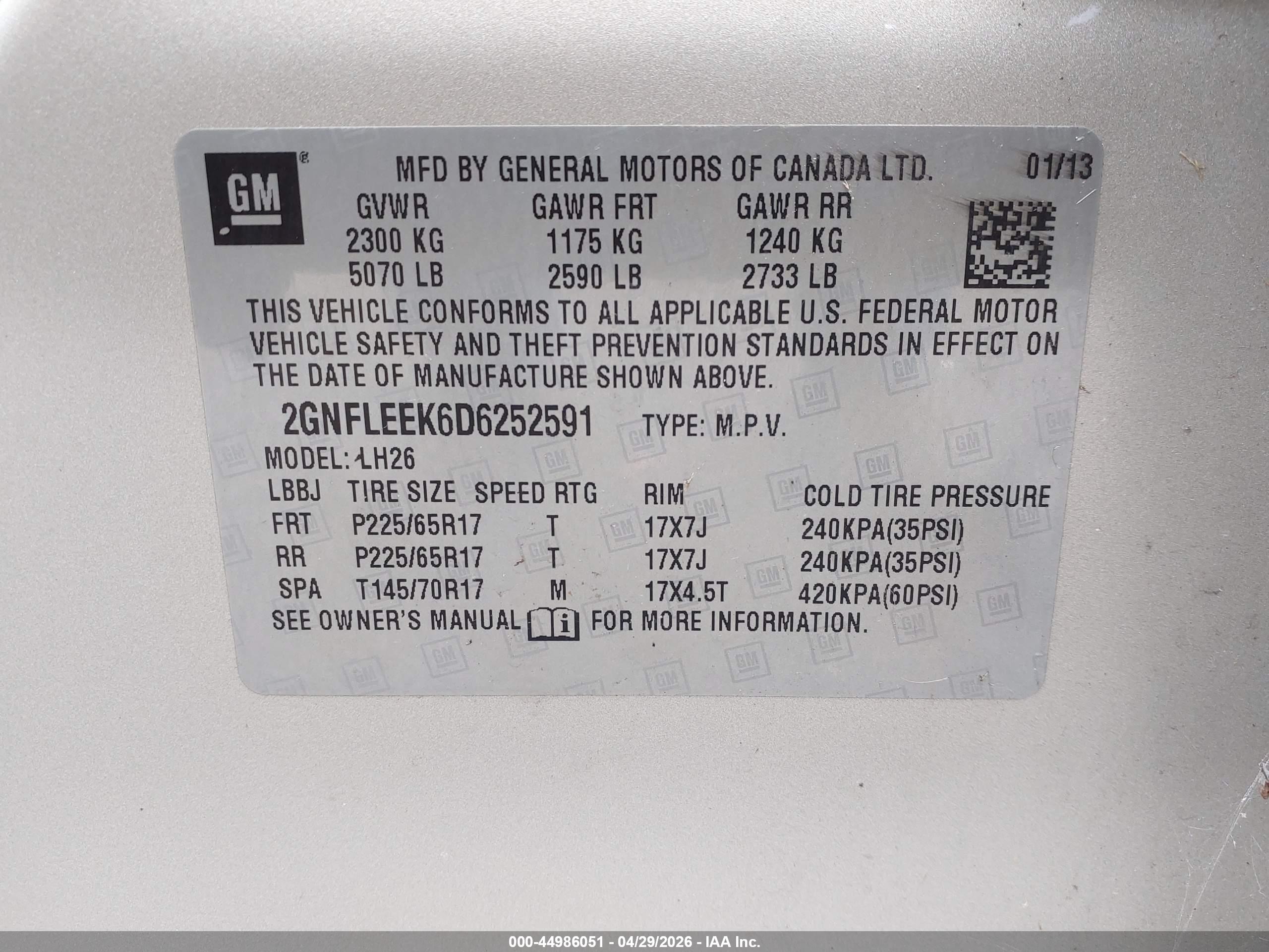 CHEVROLET EQUINOX image 9