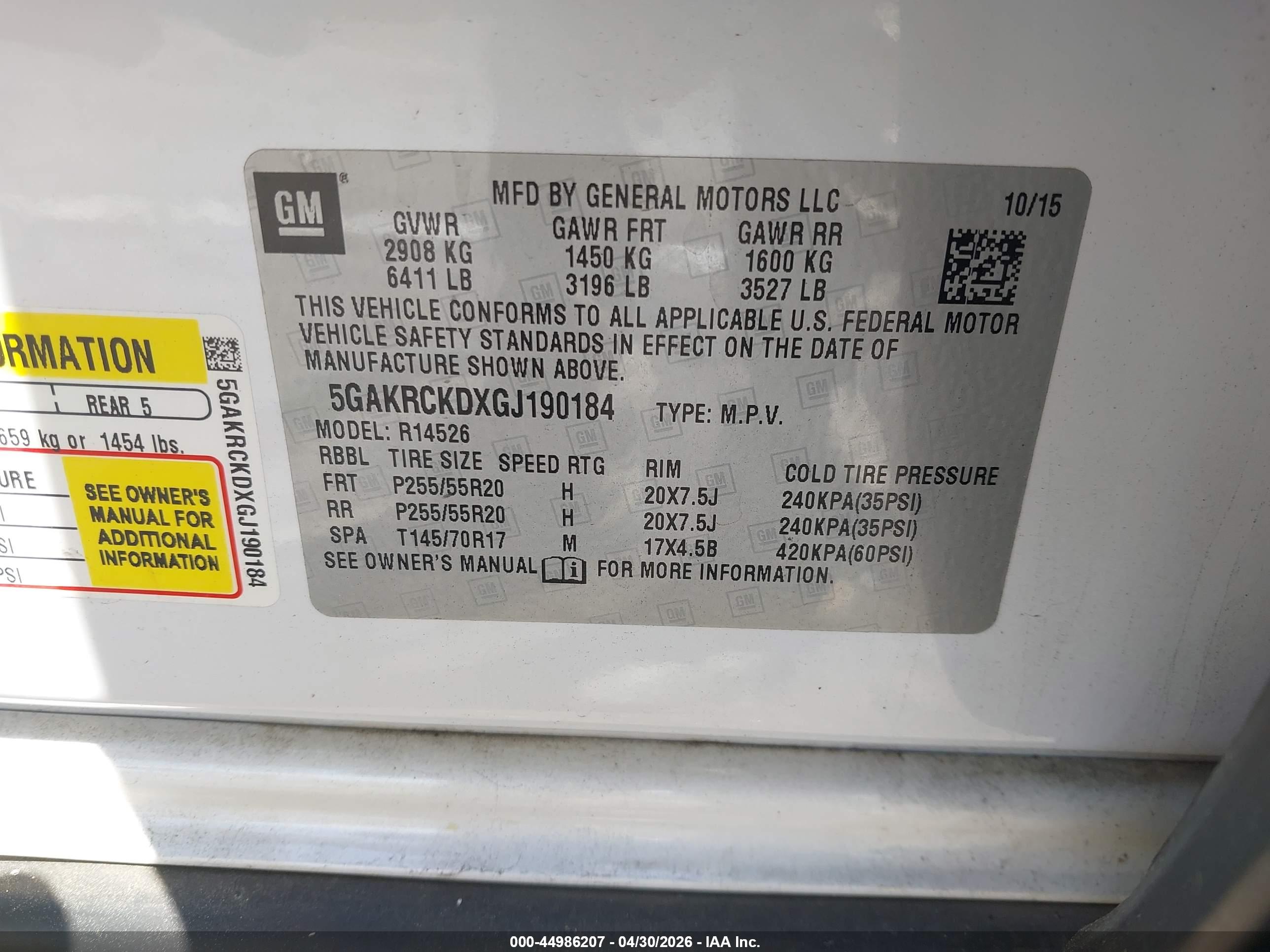 BUICK ENCLAVE image 9