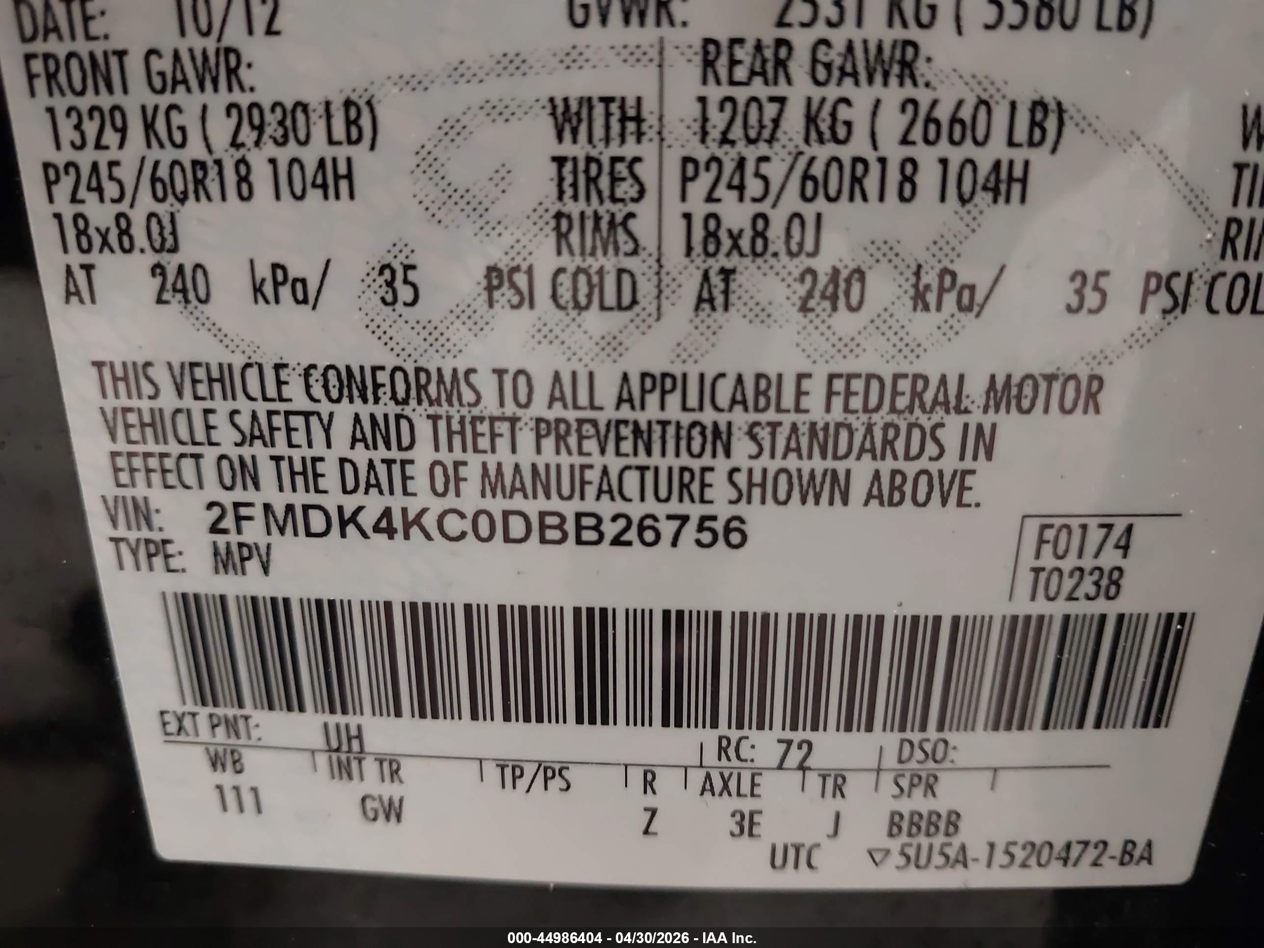 FORD EDGE image 9