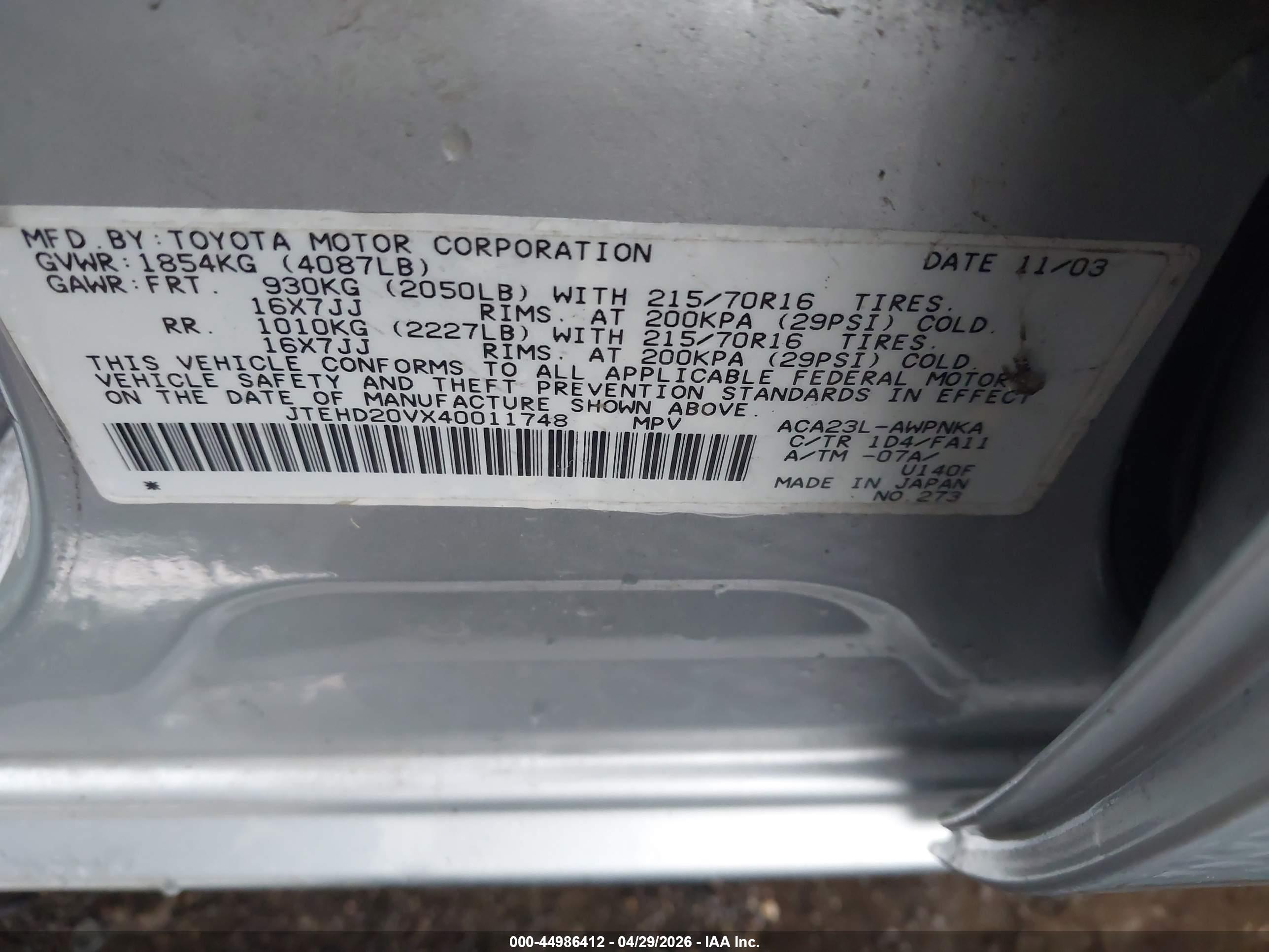 TOYOTA RAV4 image 9