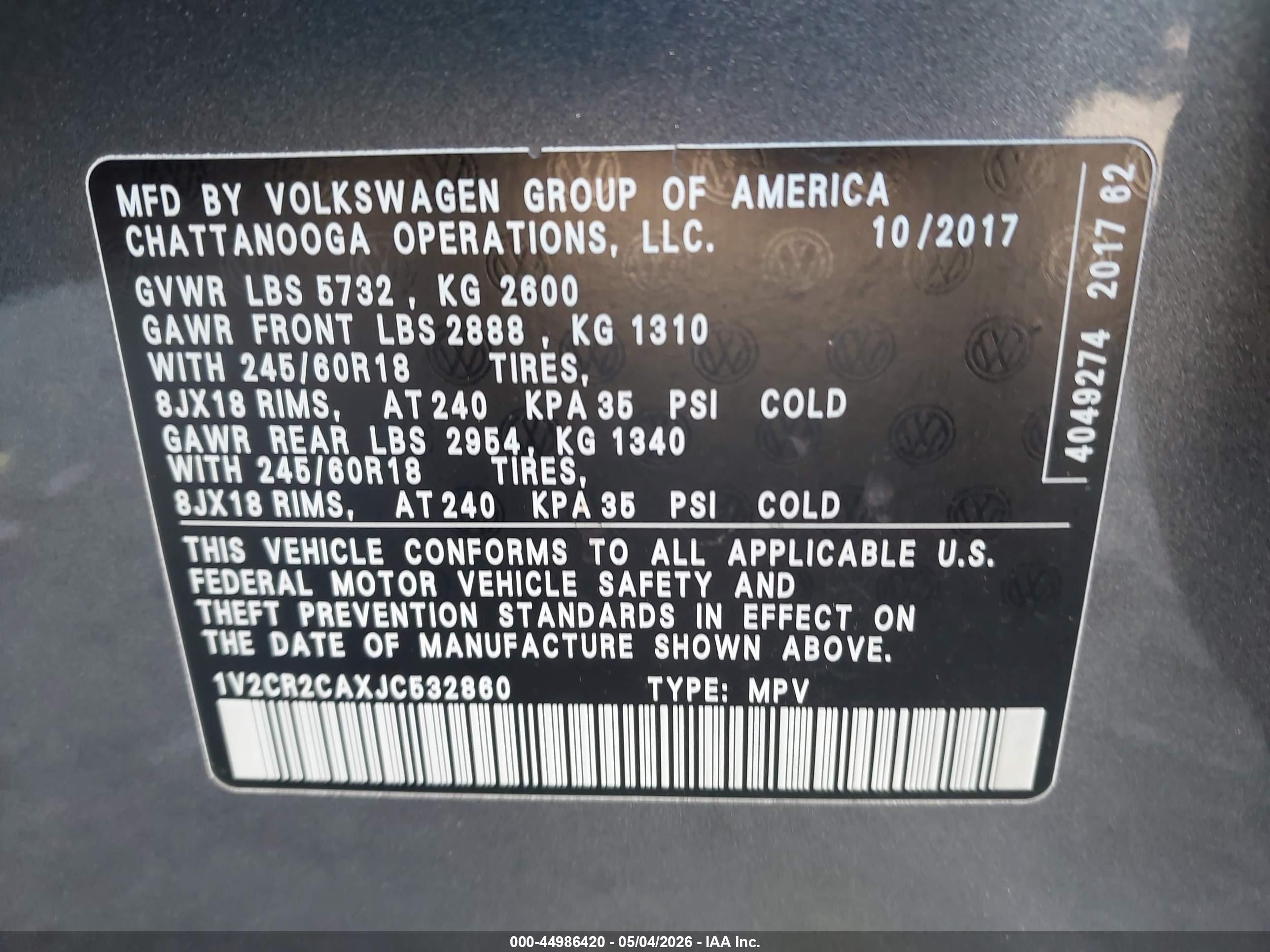 VOLKSWAGEN ATLAS image 9