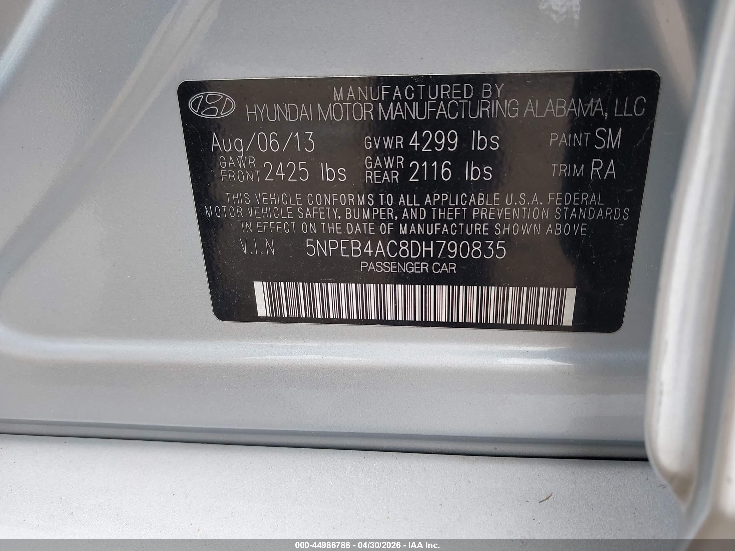 HYUNDAI SONATA image 9