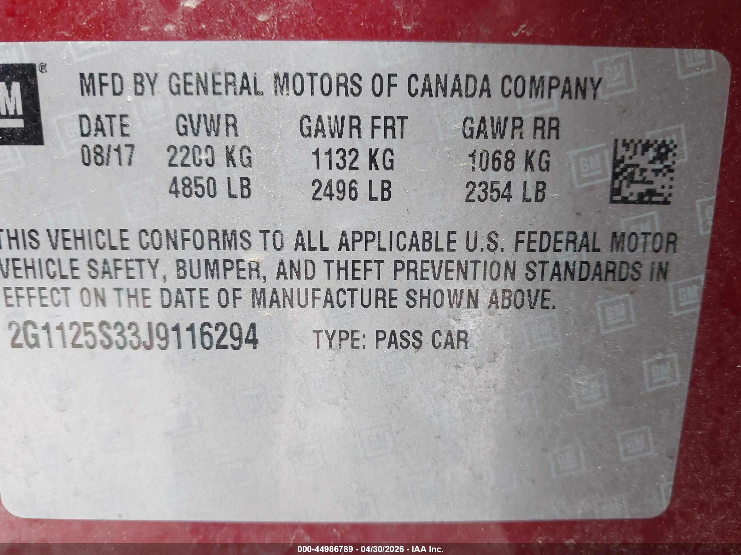 CHEVROLET IMPALA image 9