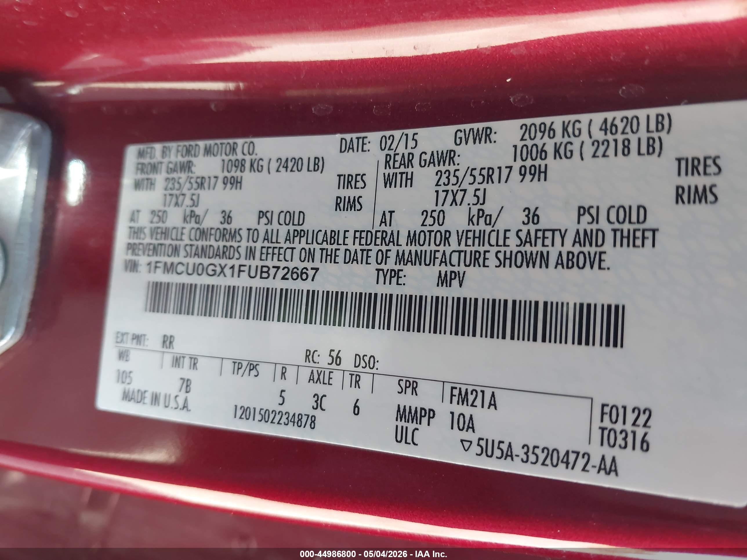 FORD ESCAPE image 9