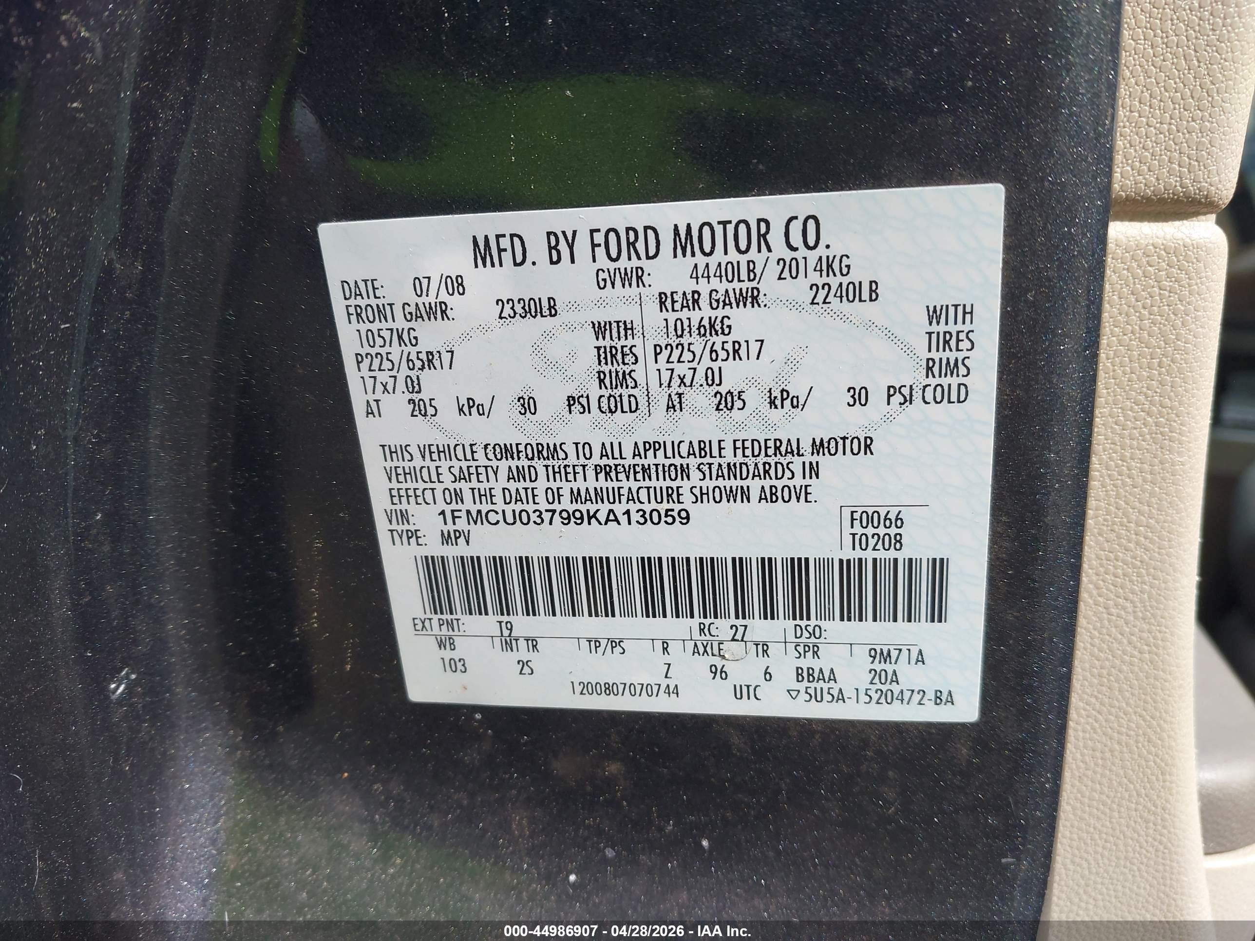 FORD ESCAPE image 9