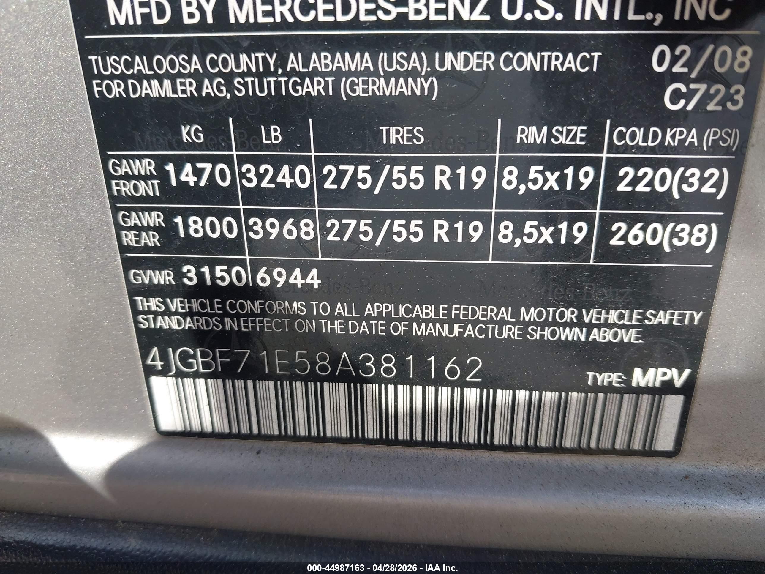MERCEDES-BENZ GL image 9