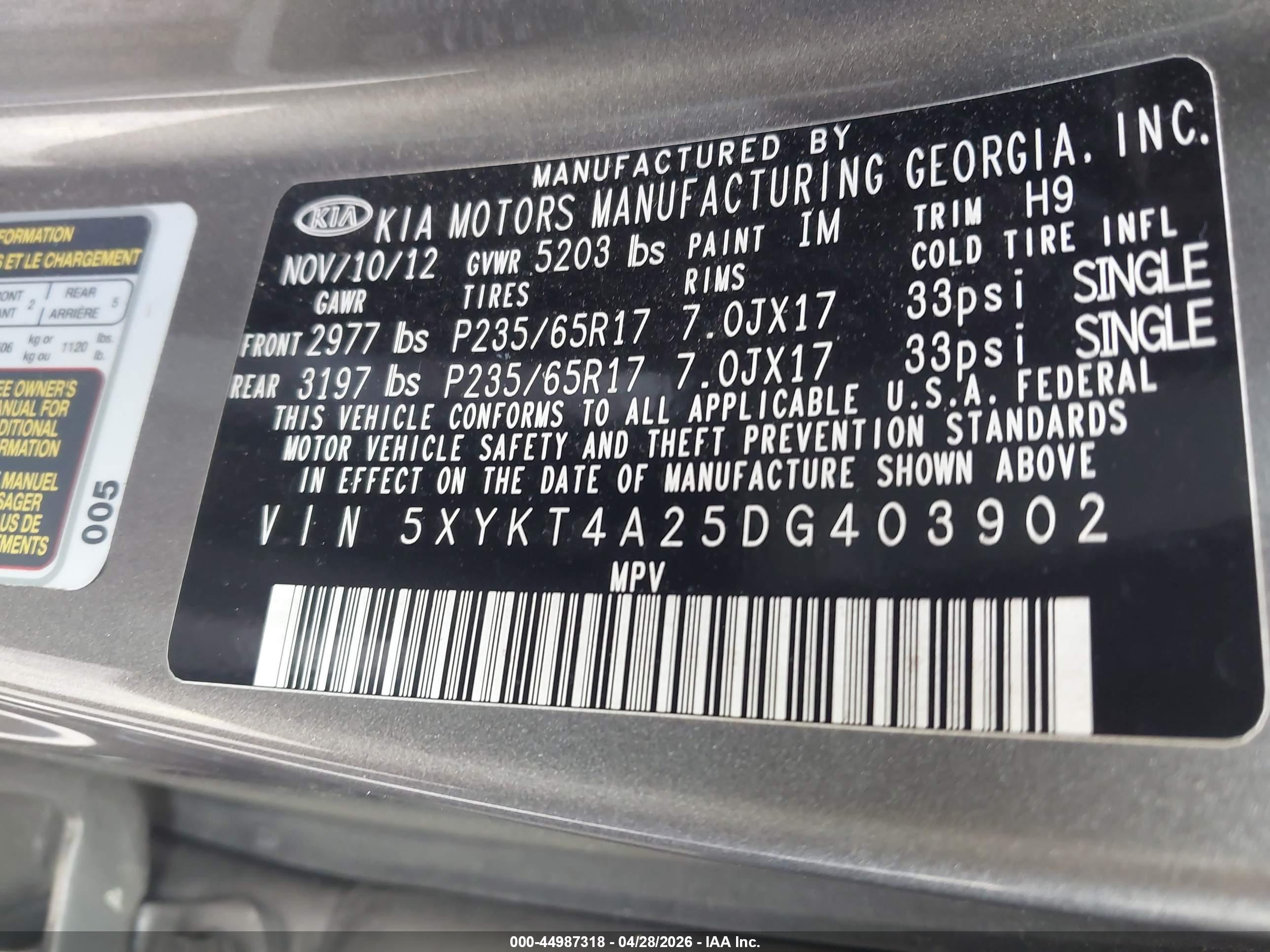 KIA SORENTO image 9