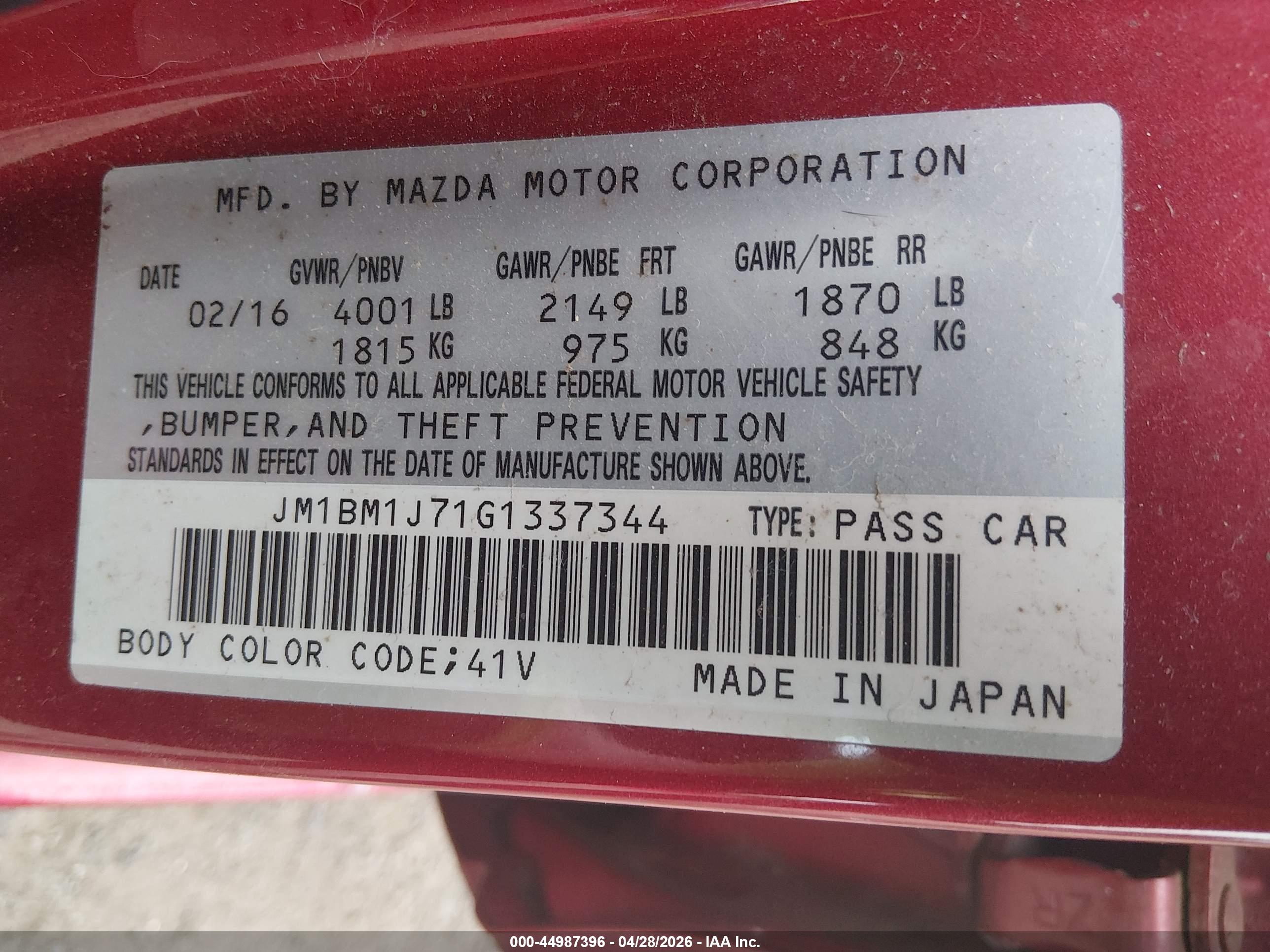 MAZDA MAZDA3 image 9