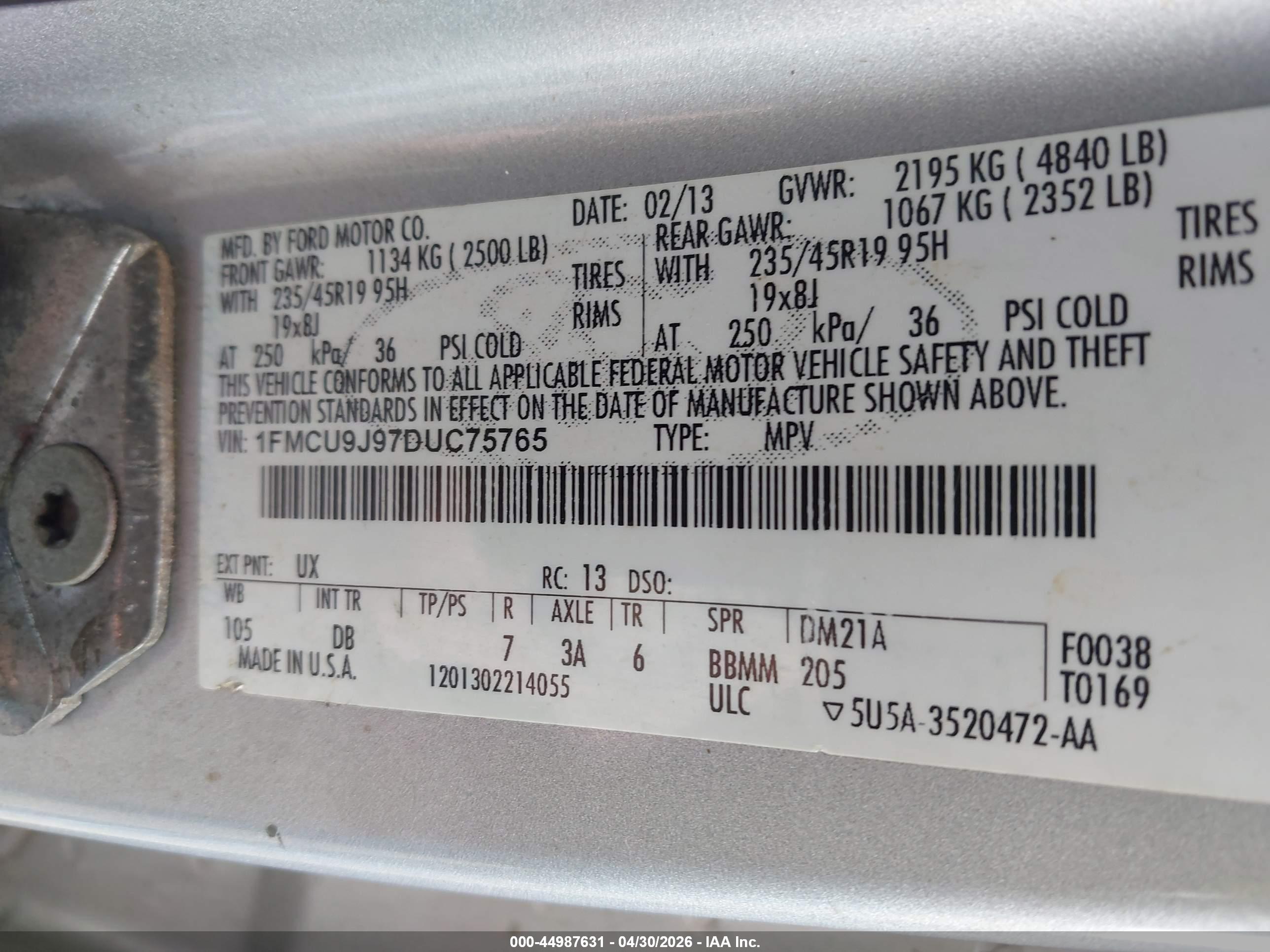 FORD ESCAPE image 9