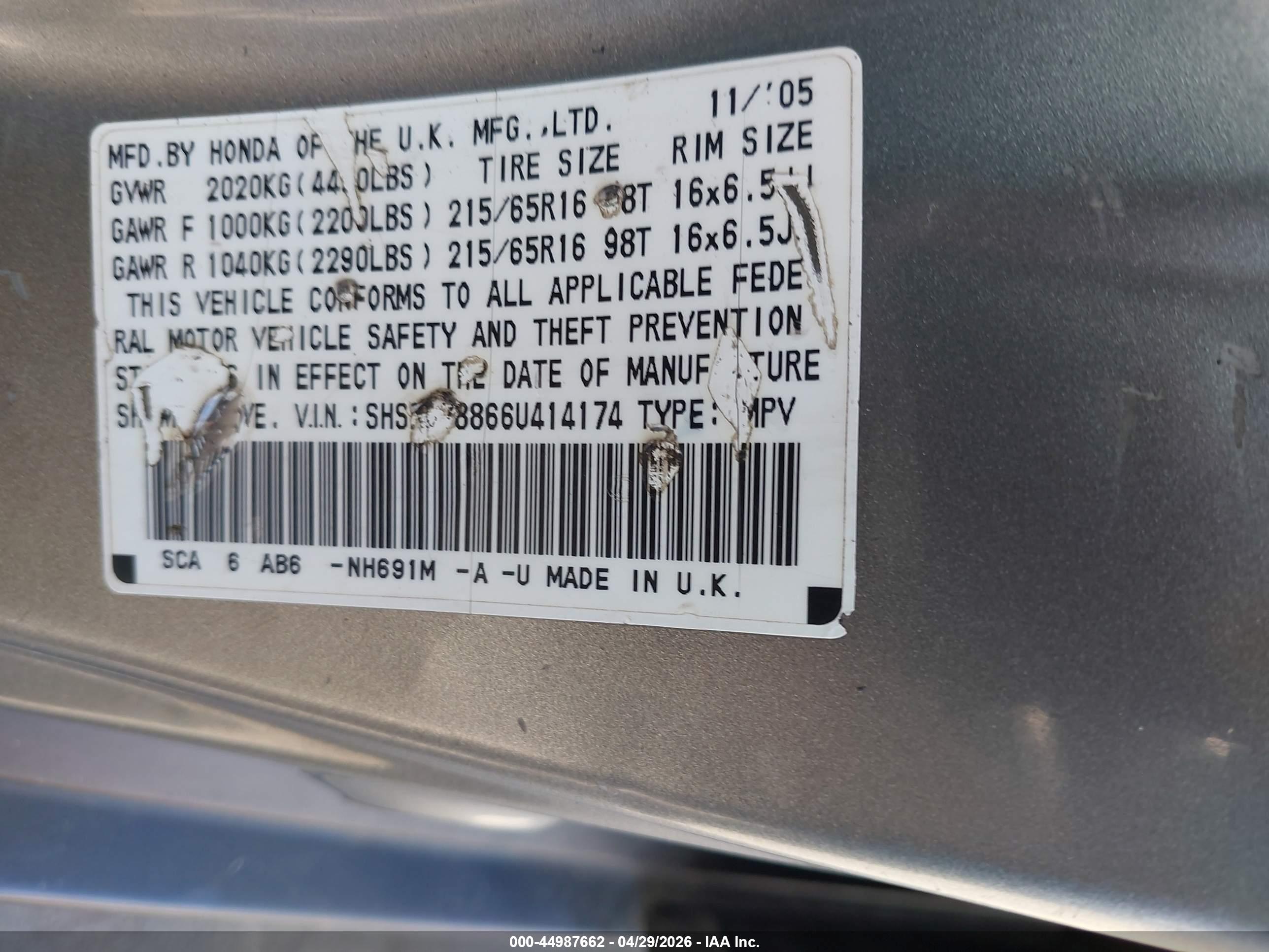 HONDA CR-V image 9