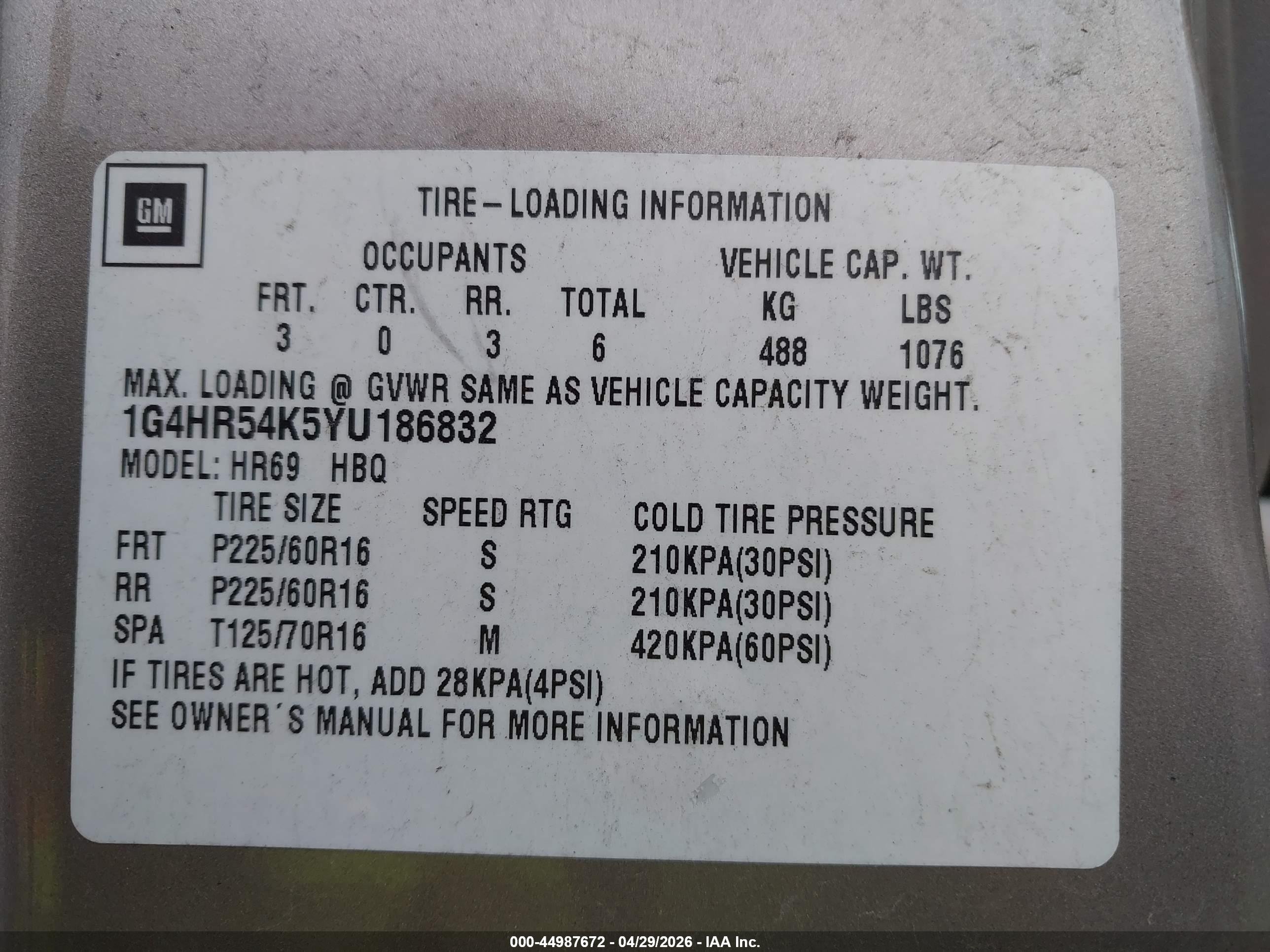 BUICK LESABRE image 9