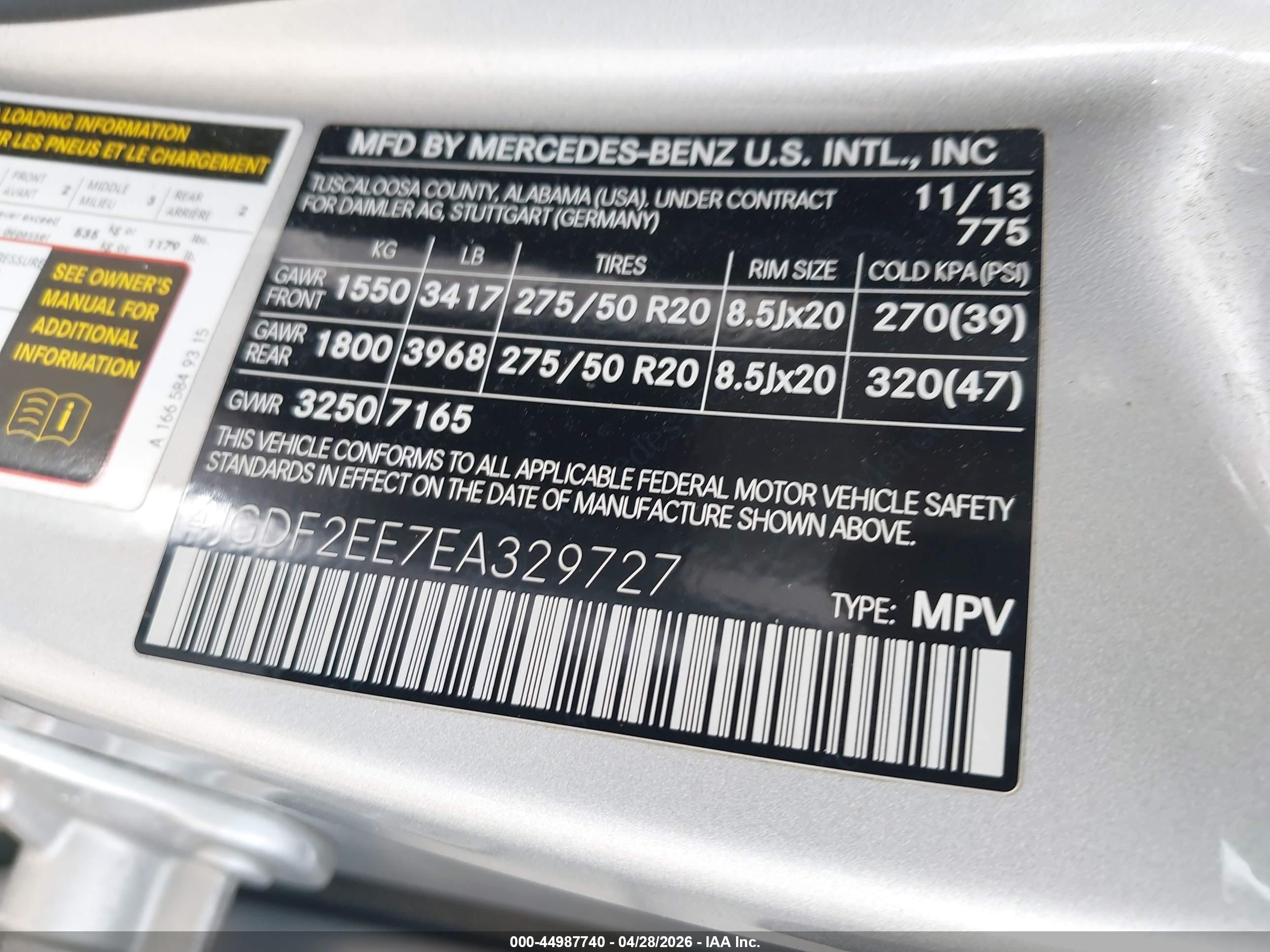 MERCEDES-BENZ GL image 9