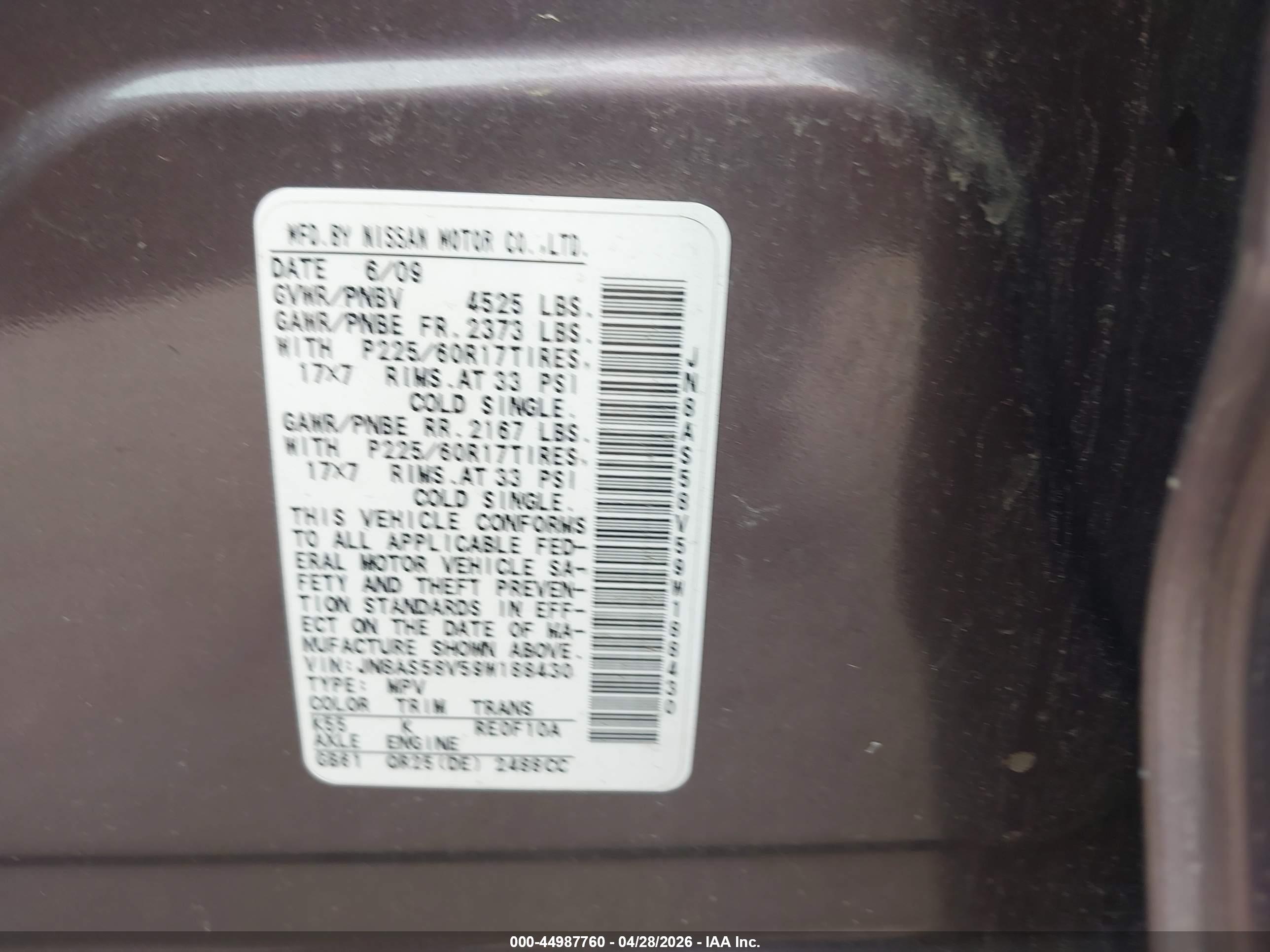 NISSAN ROGUE image 9